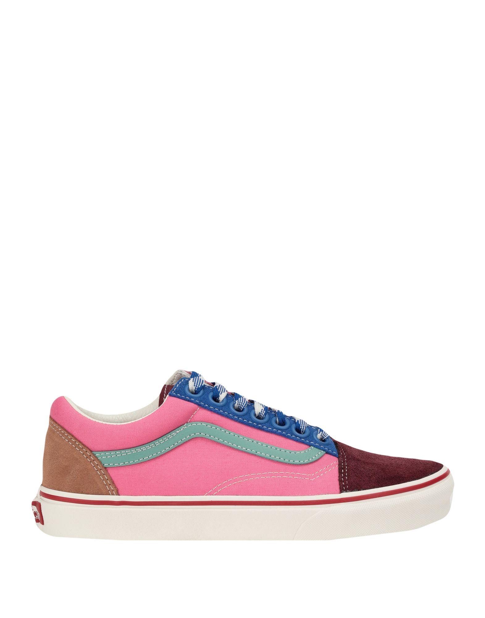 vans low top pink