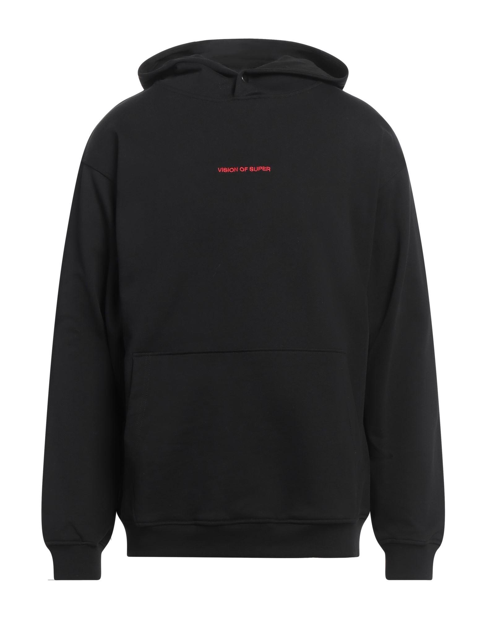 パーカー・フーディ VISION OF SUPER Men Hoodies VS01416 BLACK Black Vision Of Super Hoodies for Men | Online Sale up to 60% off