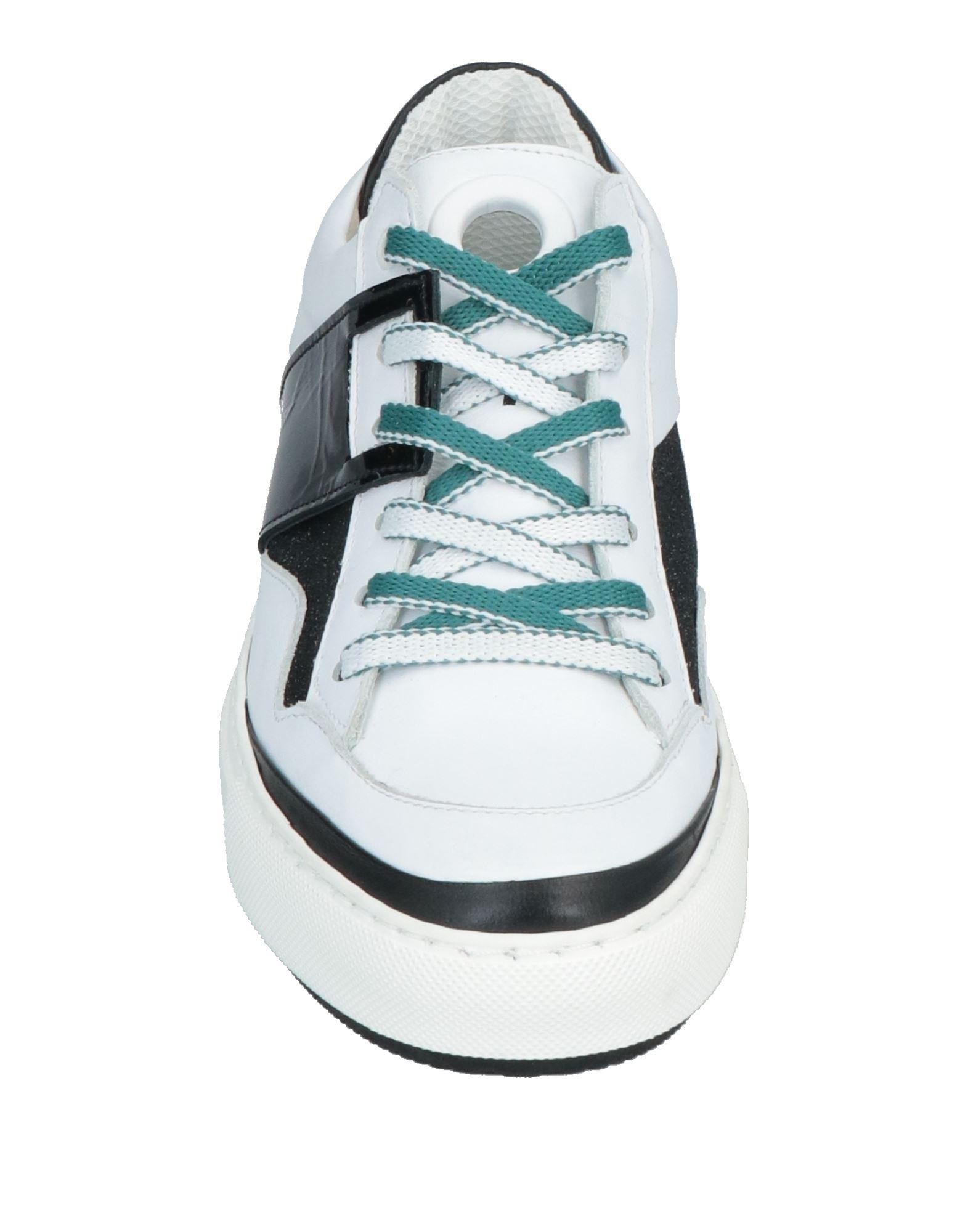 Leather Crown Sneakers in White | Lyst