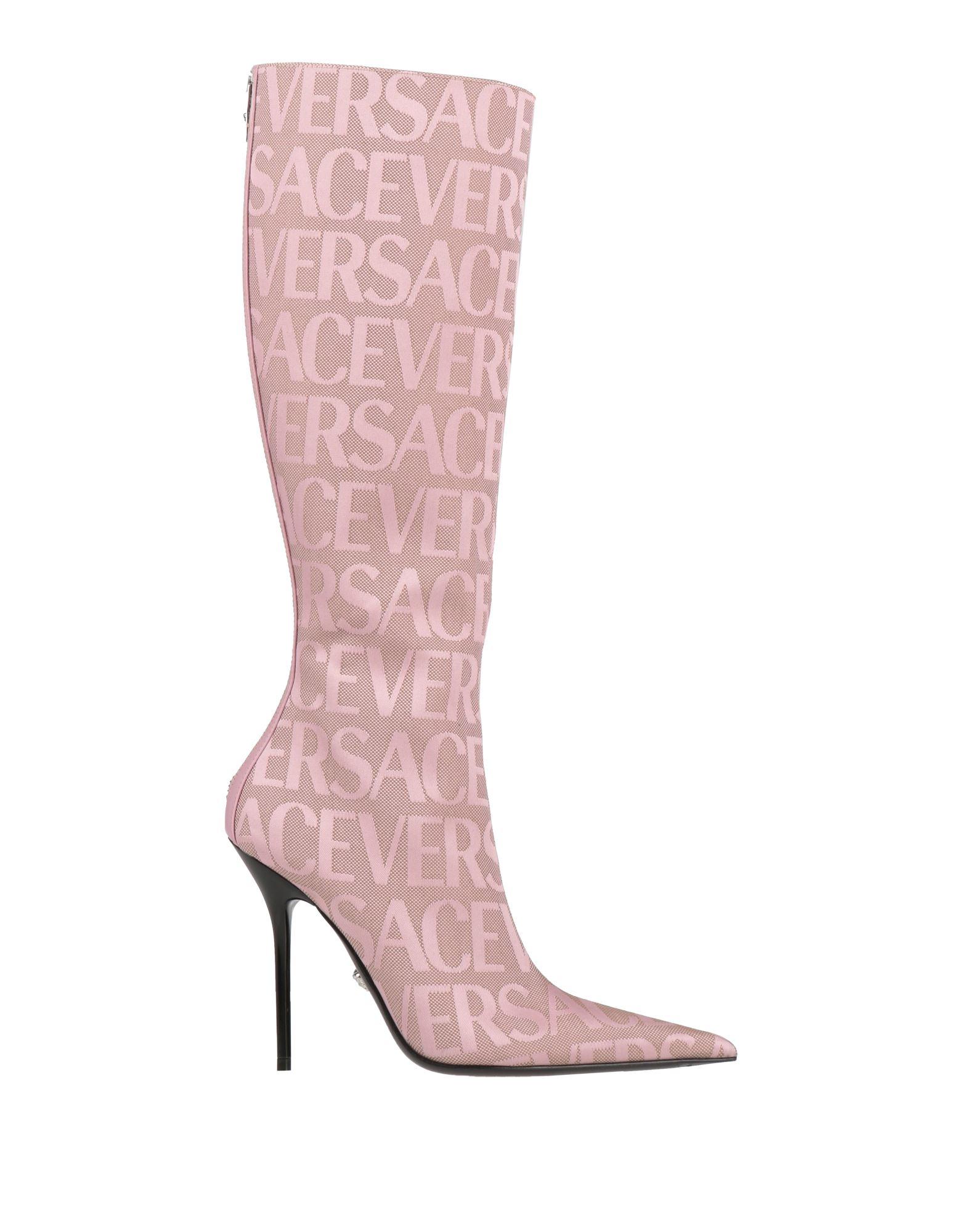 Versace Boot in Pink Lyst