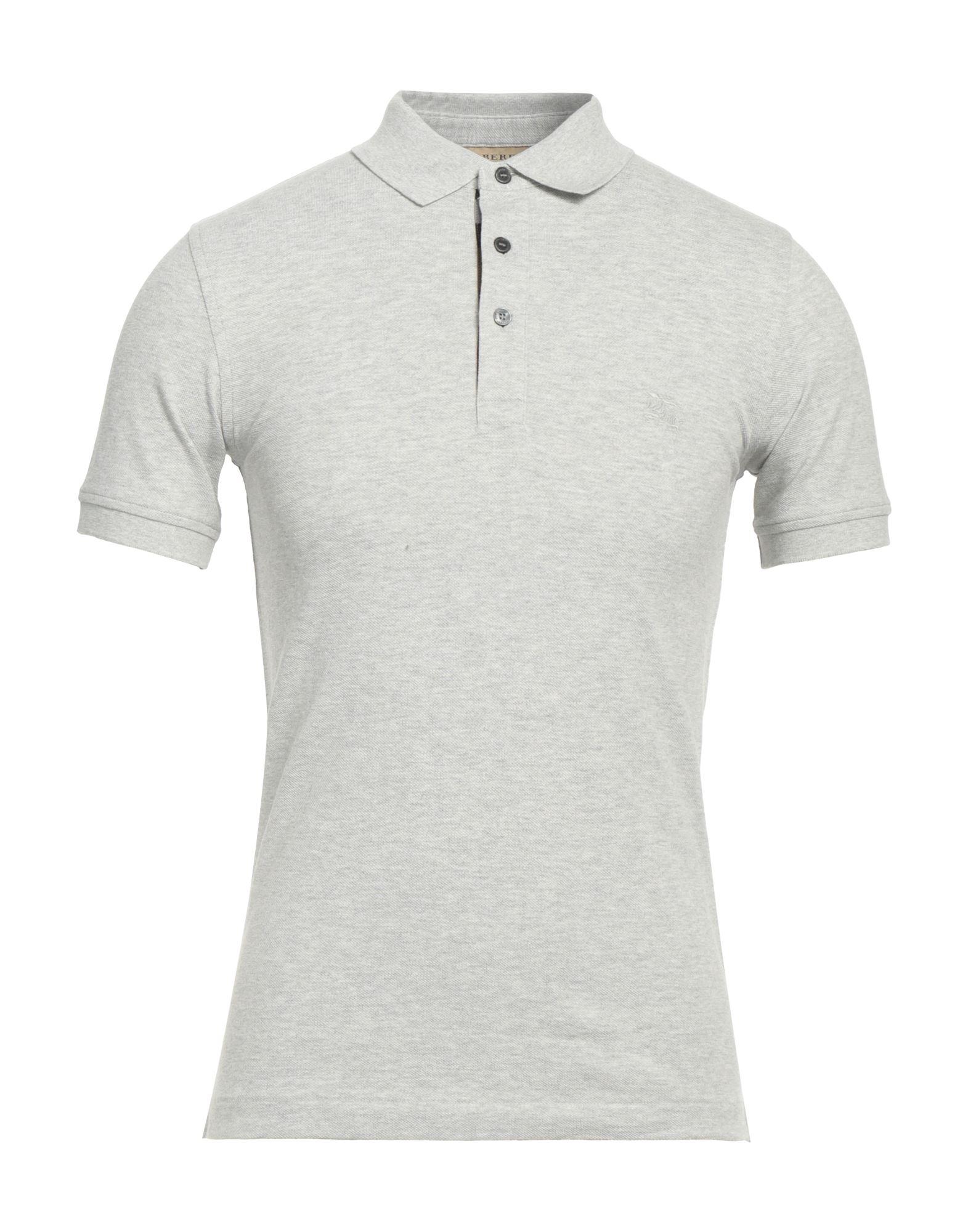 burberry polo shirt white