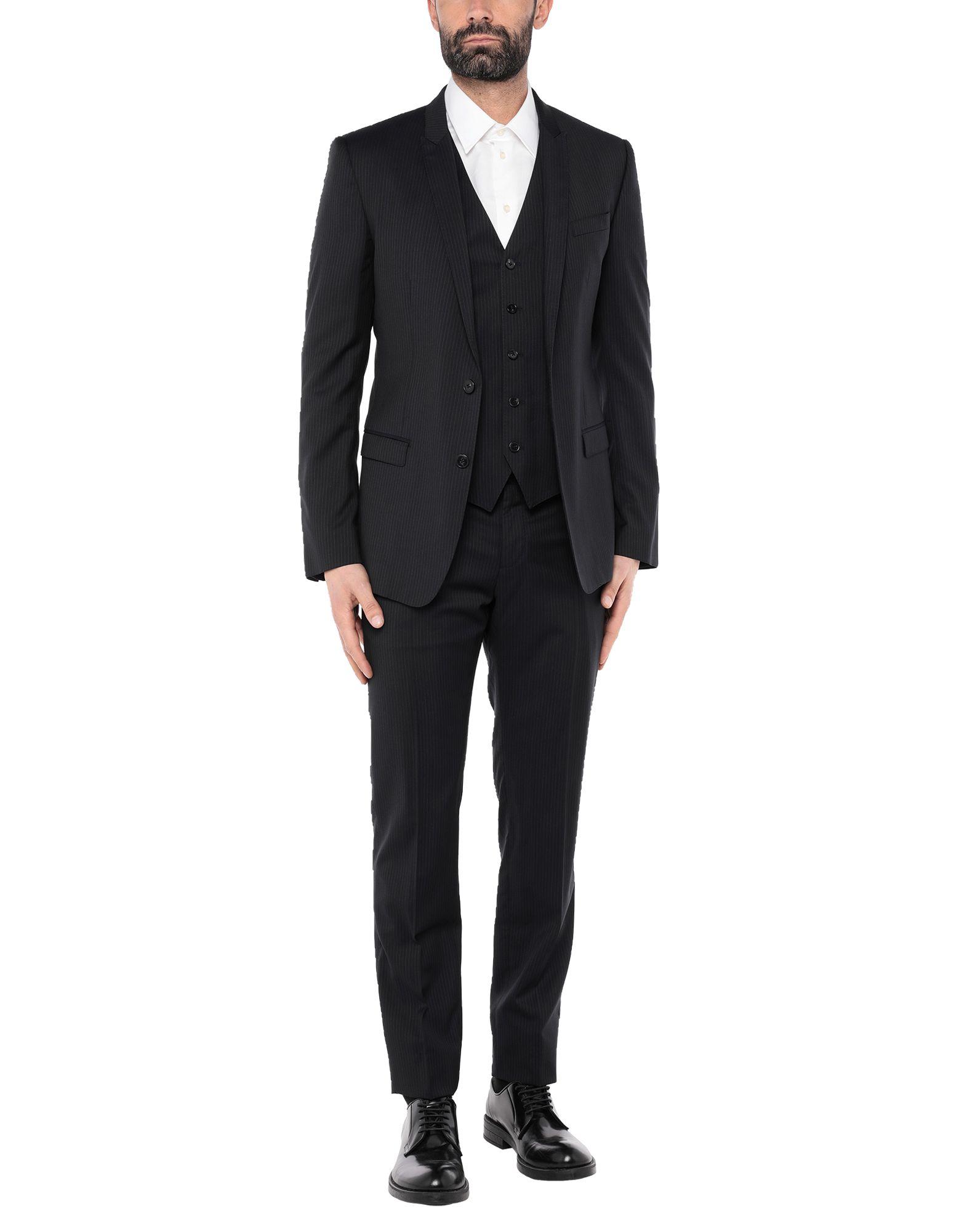 Dolce & Gabbana Suit in Dark Blue (Black) for Men - Lyst