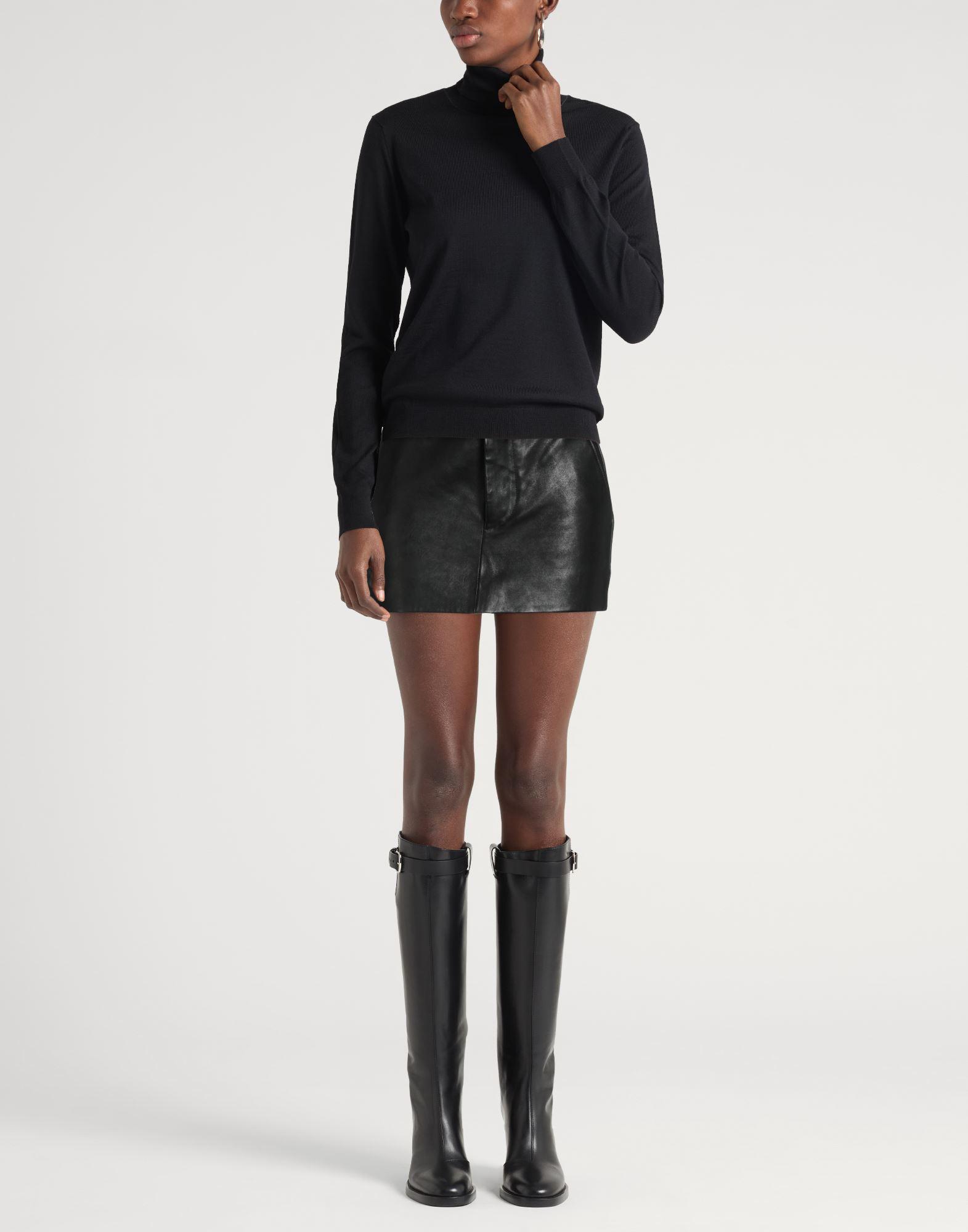 ANN DEMEULEMEESTER スカート Ann Demeulemeester denim maxi skirt mimicking oversized