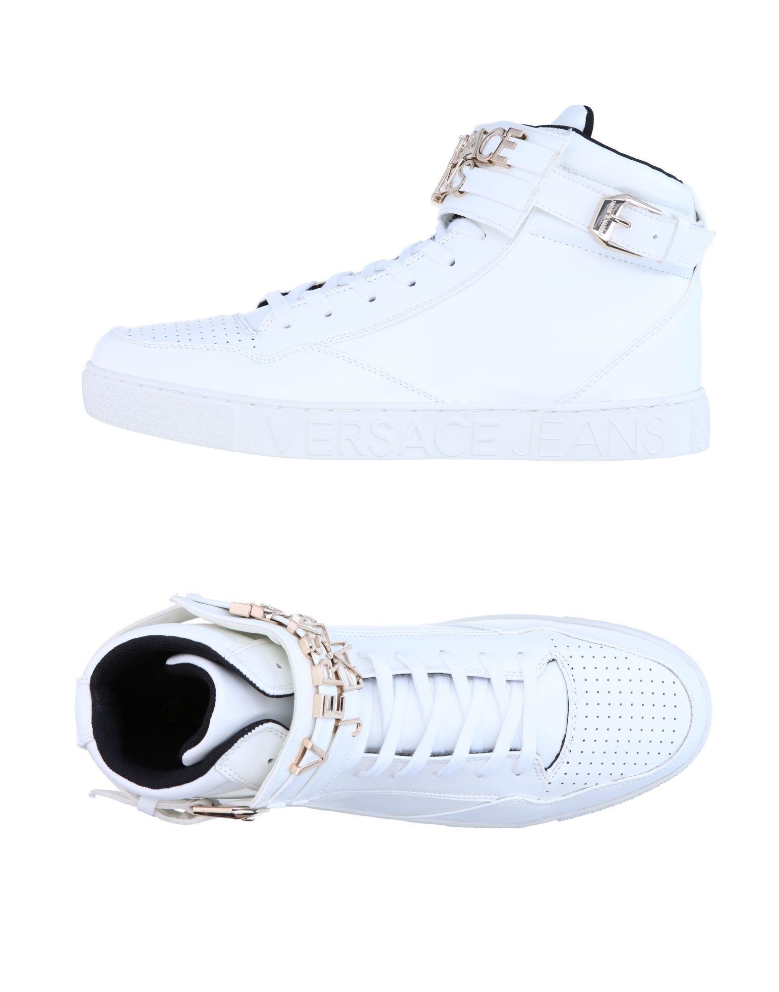 versace jeans high top sneakers