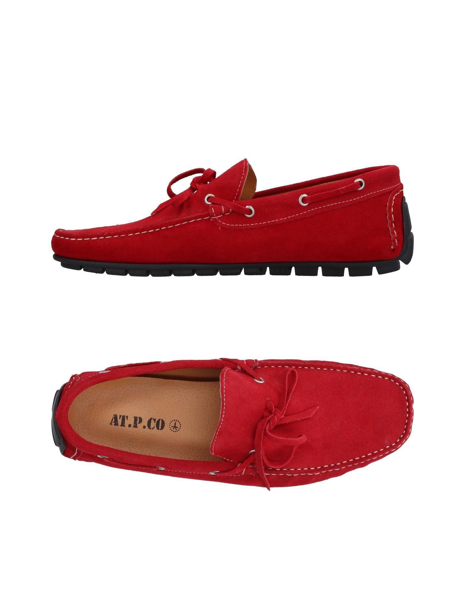 AT.P.CO Loafer in Red for Men - Lyst