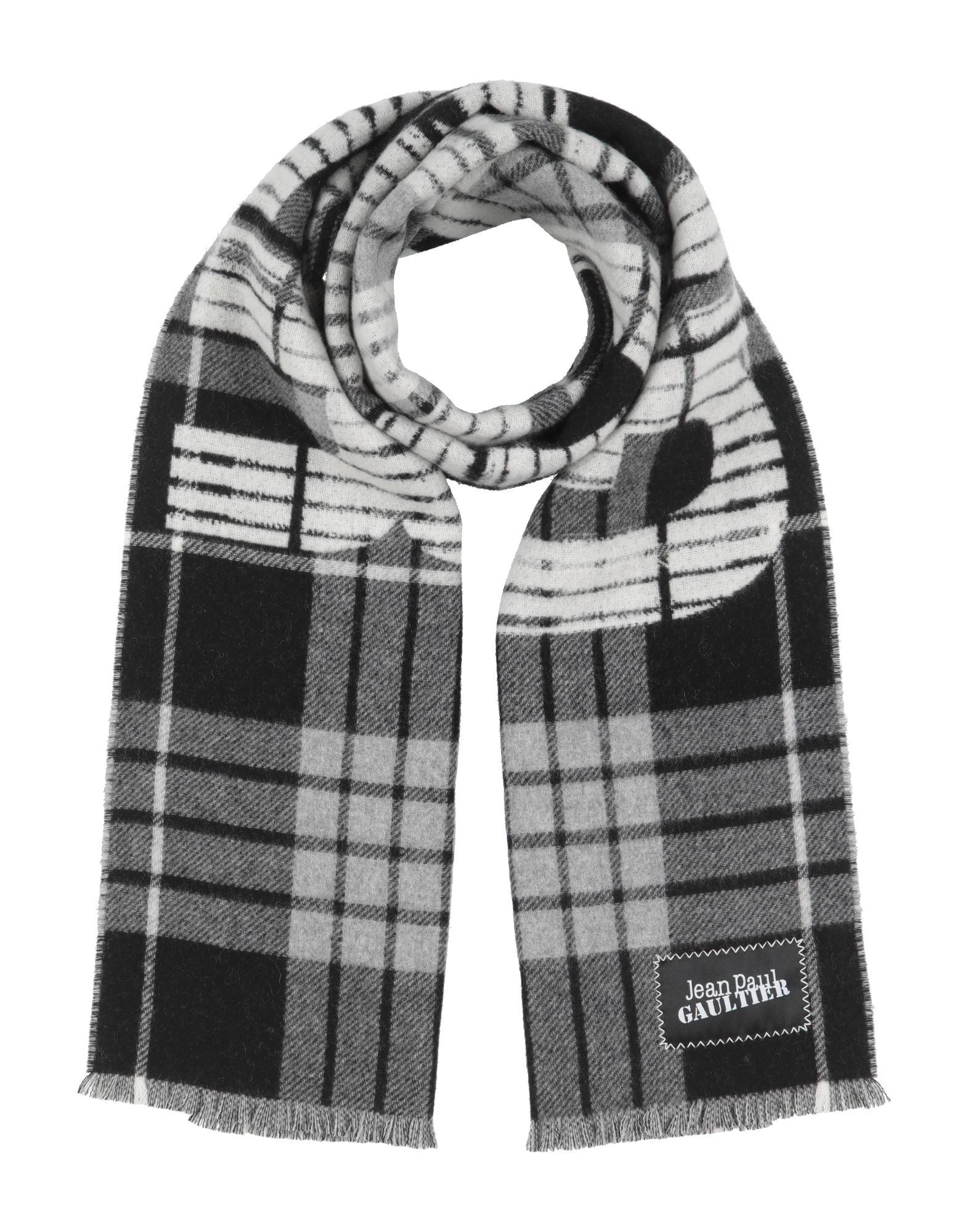 スカーフ JEAN PAUL GAULTIER Woman Scarf Black 2430UEC035PC549 0001 Jean Paul Gaultier Outlet: Scarf woman - Black | Jean Paul