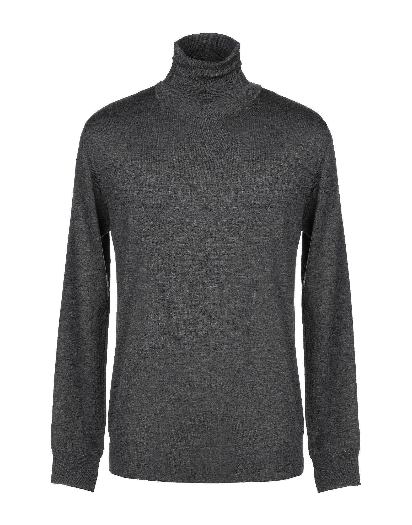 Eleventy Wool Turtleneck in Grey (Gray) for Men Lyst