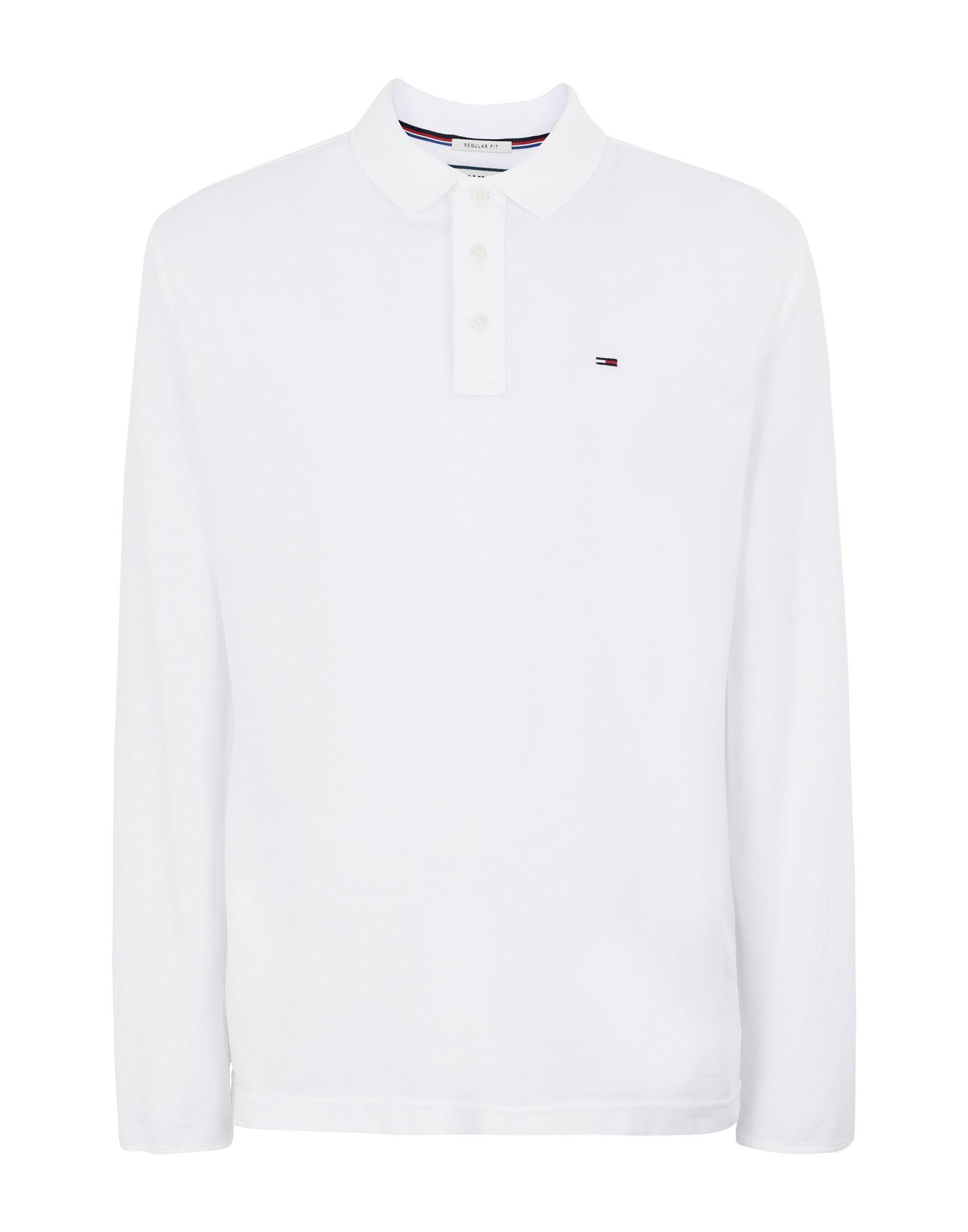 tommy hilfiger white polo shirt