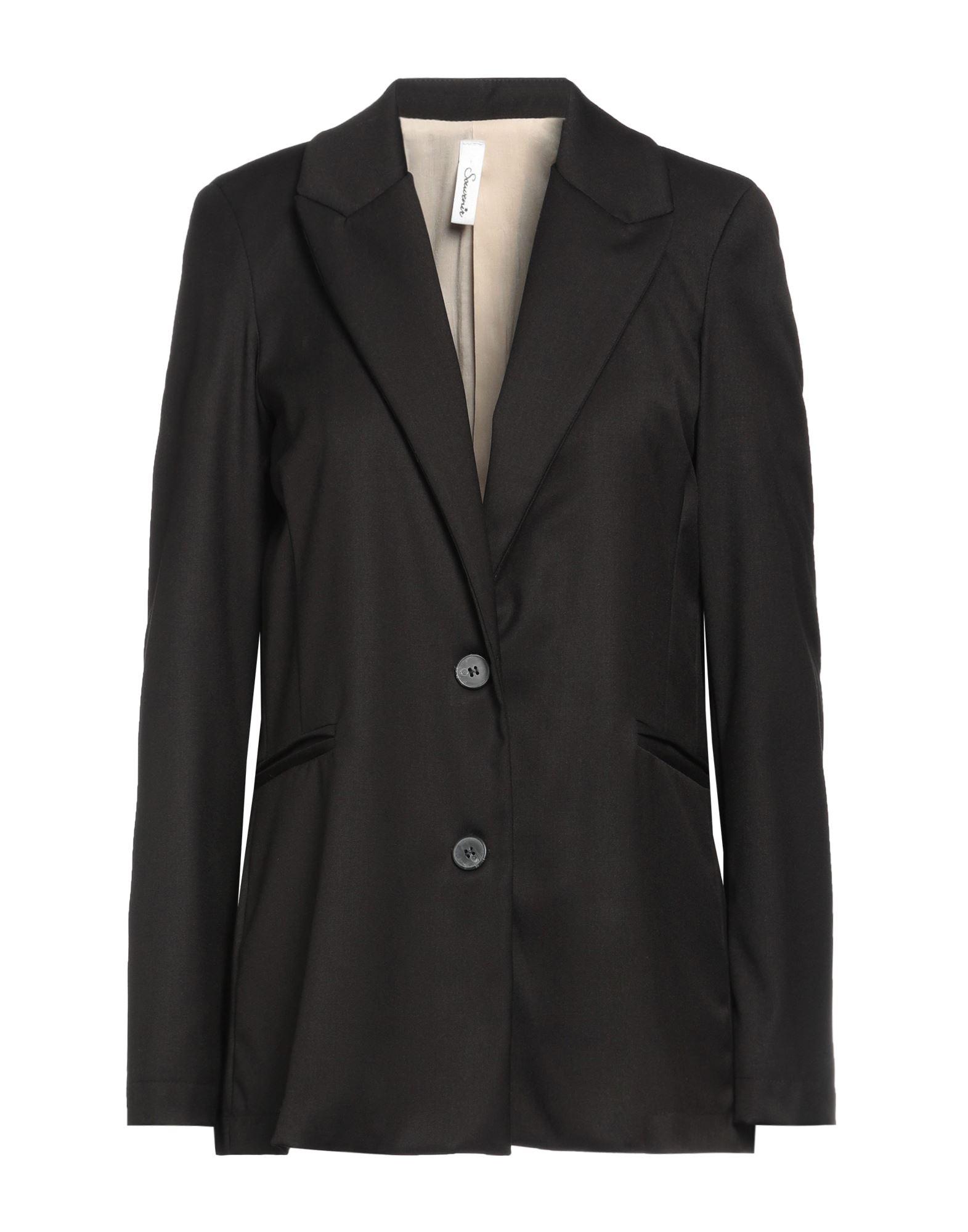 Souvenir Clubbing Suit Jacket in Black Lyst