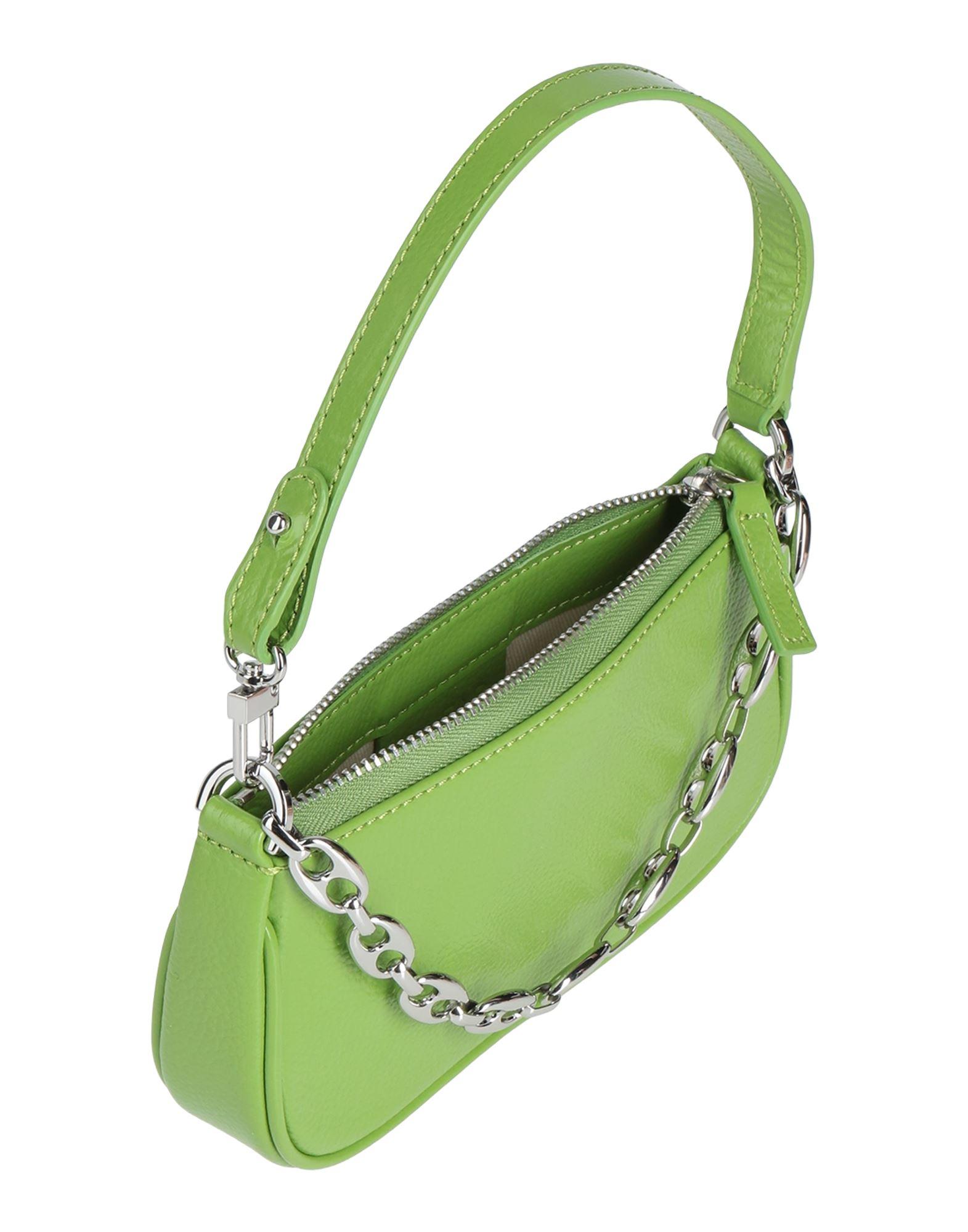 トートバッグ BY FAR Light Green Leather Cosmo Handbag A0020GREENDIMENTION.jpg?v=