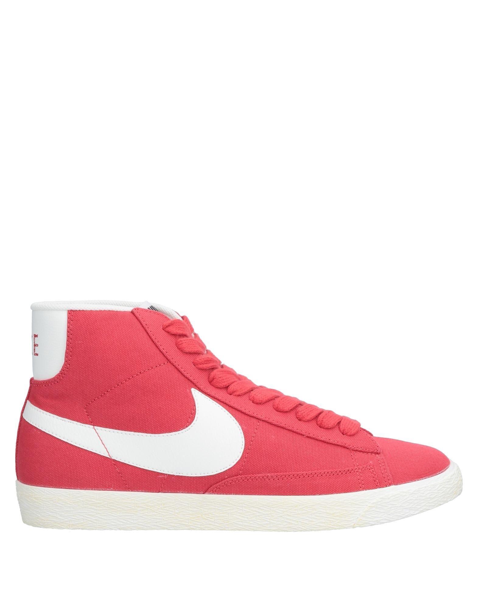 Nike High-tops Sneakers Red for Men | Lyst