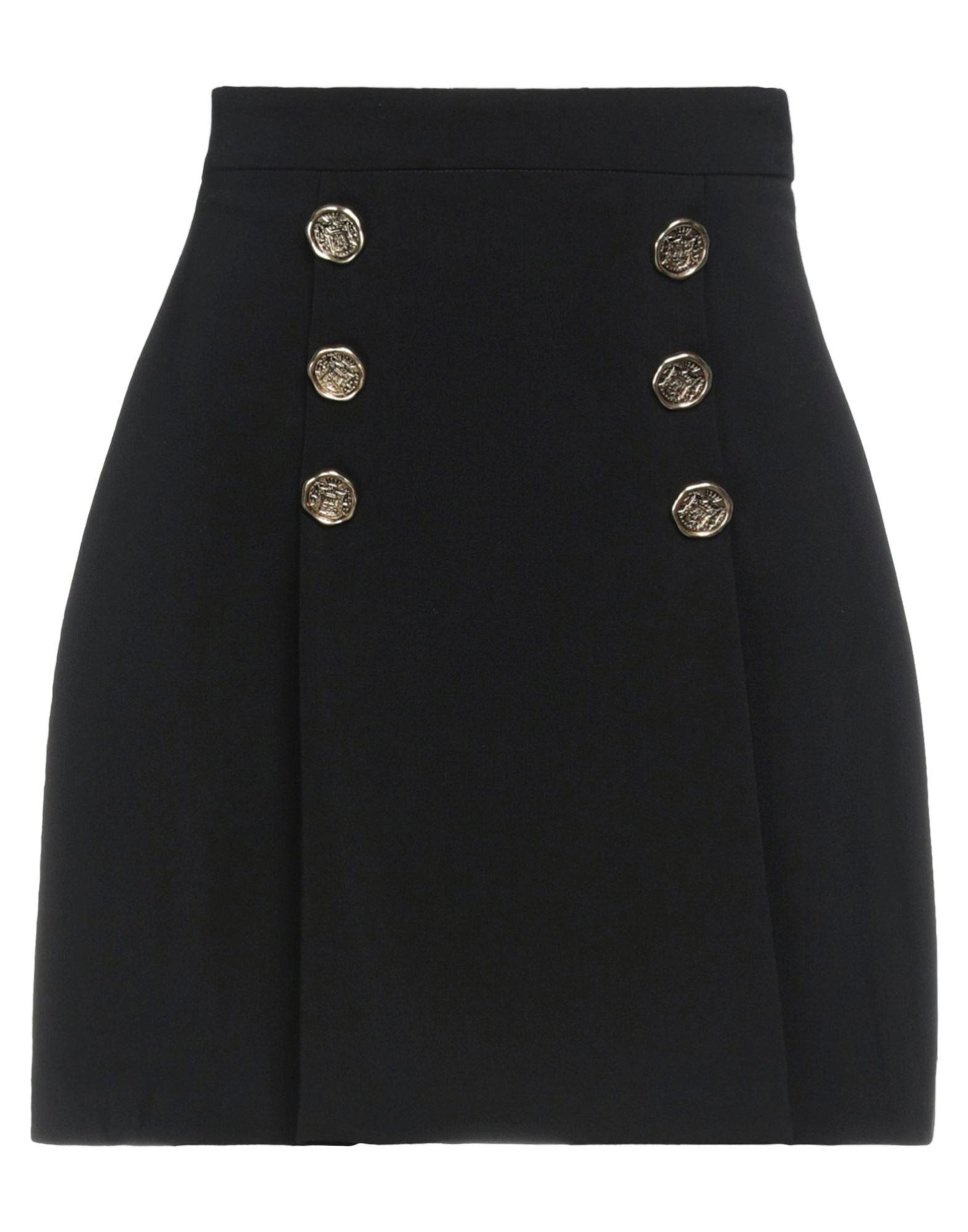 スカート ELISABETTA FRANCHI Woman Skirt Black GP03Z 110 ELISABETTA FRANCHI Women's skirt Go07351e2-110 Black