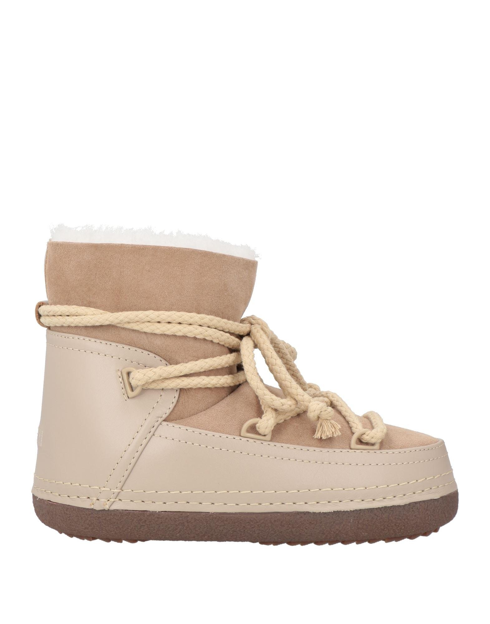 Inuikii Taupe Ankle Boots Leather in Natural Lyst