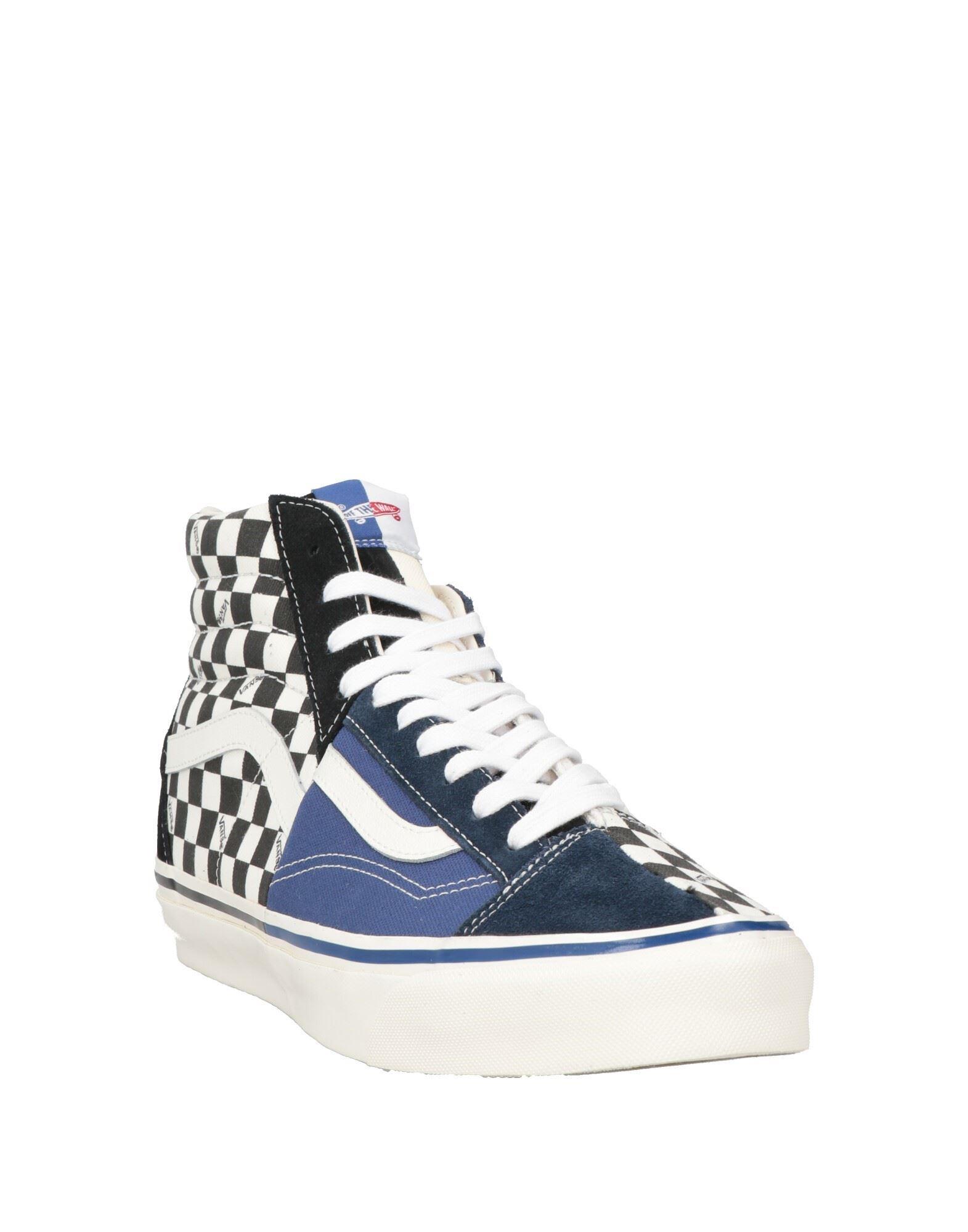 Blue High Top Vans for Men Up to 59% off Lyst