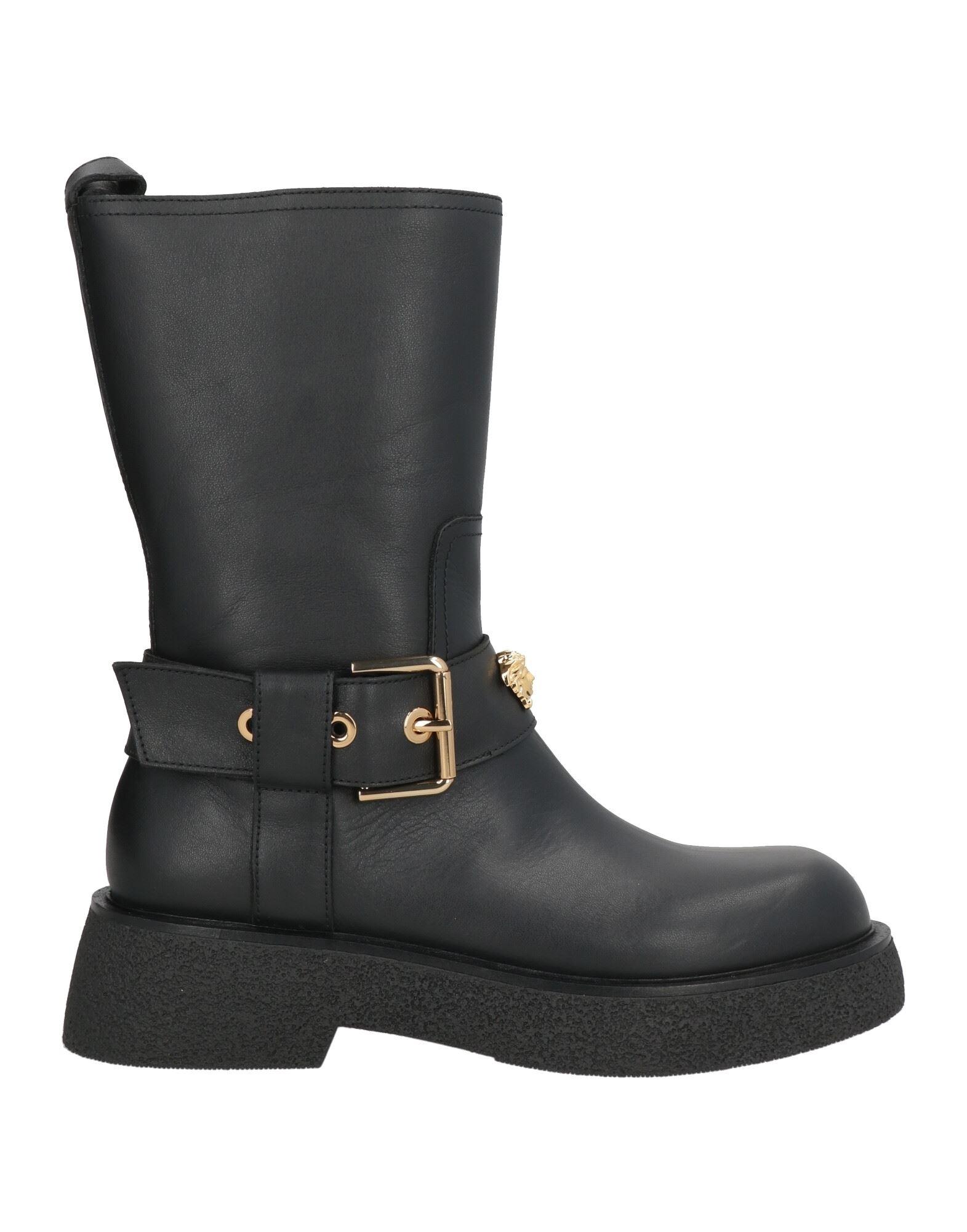 ?Versace ? Bastion Shearling Boots with Gold Buckles Versace Boots products for sale | eBay main image 3