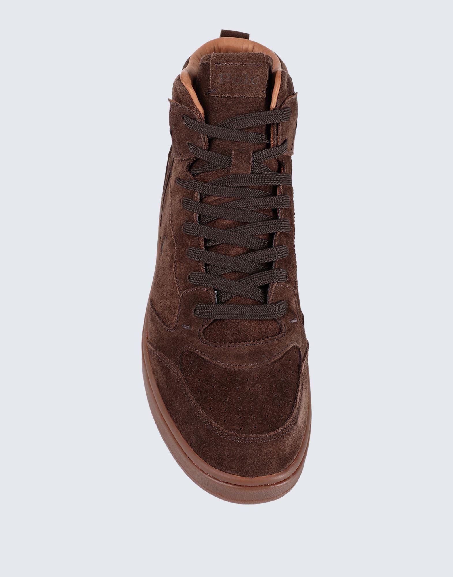 Polo Ralph Lauren Trainers in Brown for 