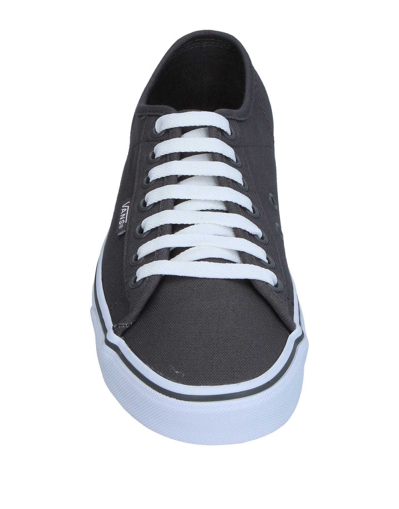 Vans Canvas Low-tops & Sneakers in Grey (Gray) for Men - Lyst
