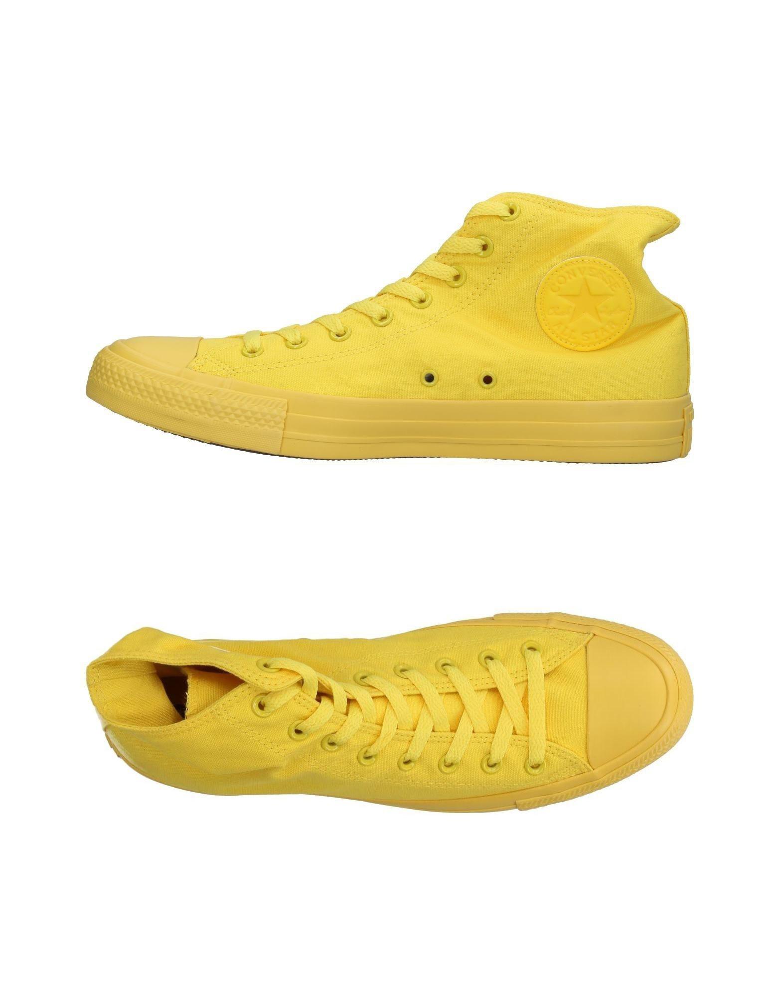 yellow high tops