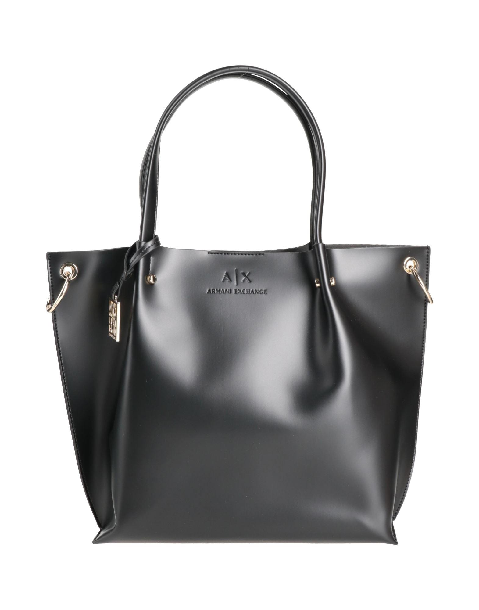 Armani Exchange Handbag in Black | Lyst