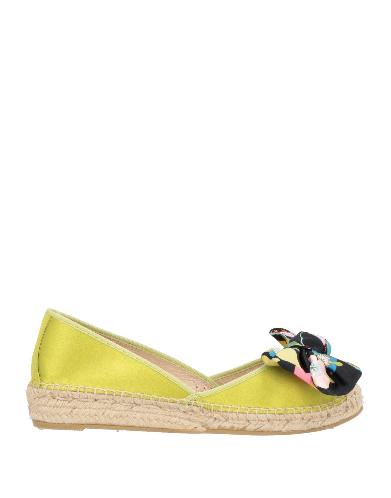 Ras Espadrilles in Yellow Lyst