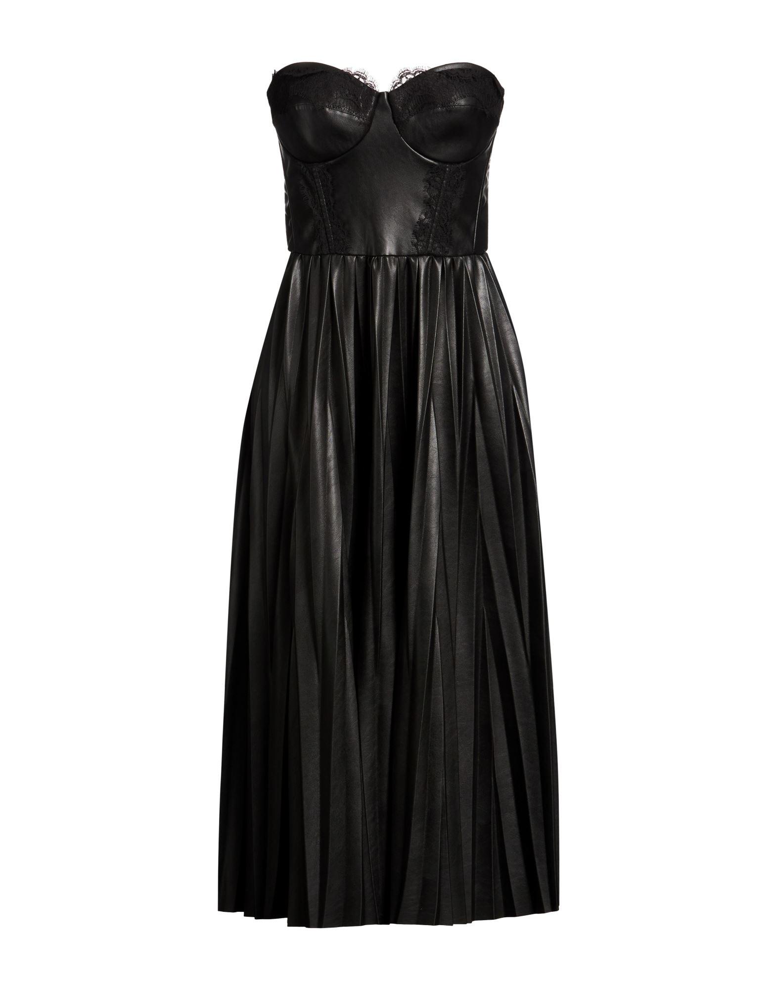elisabetta franchi leather dress Buy Elisabetta Franchi Black Leather Pencil Dress For Women Online
