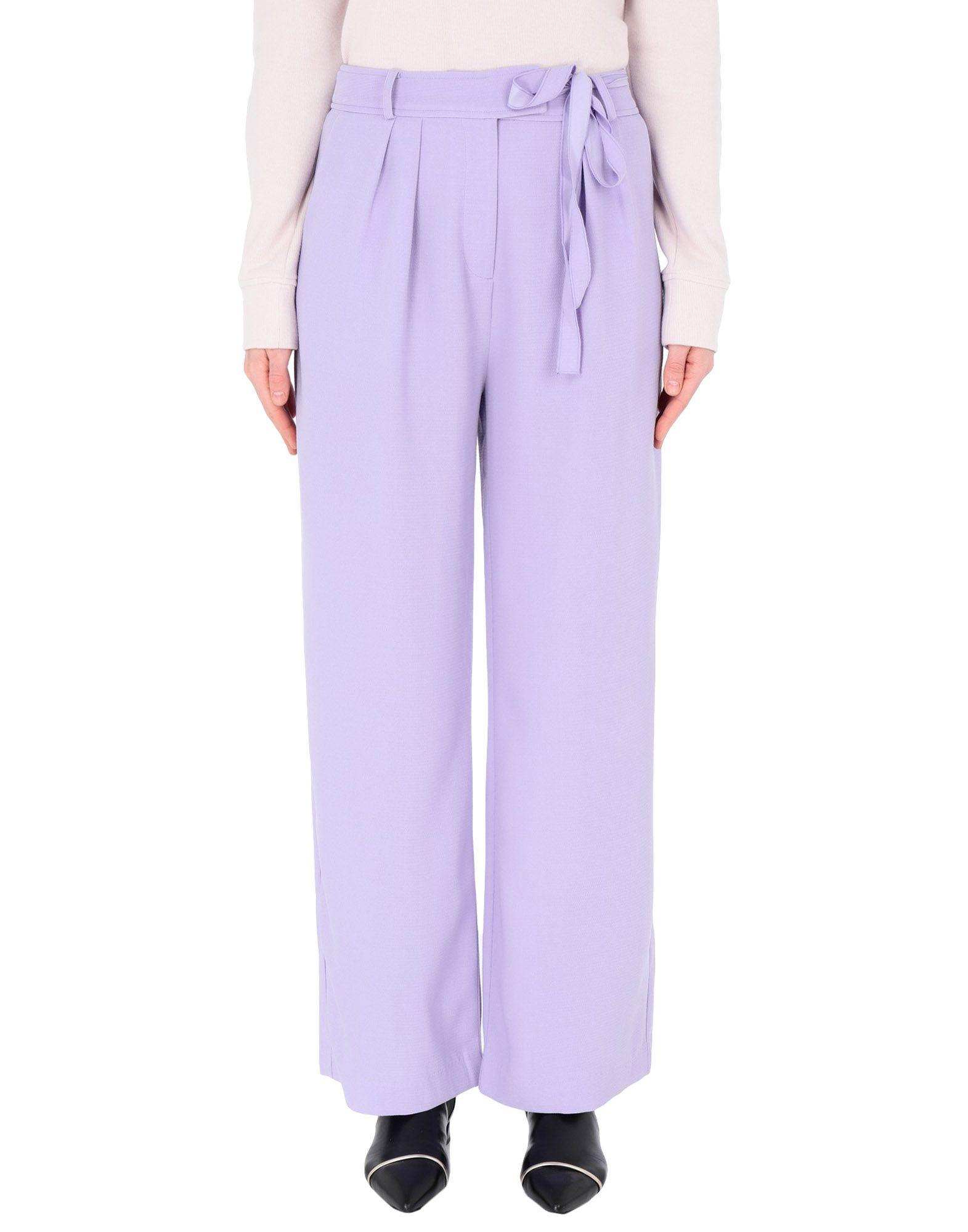 Samsøe & Samsøe Synthetic Casual Pants in Lilac (Purple) - Lyst