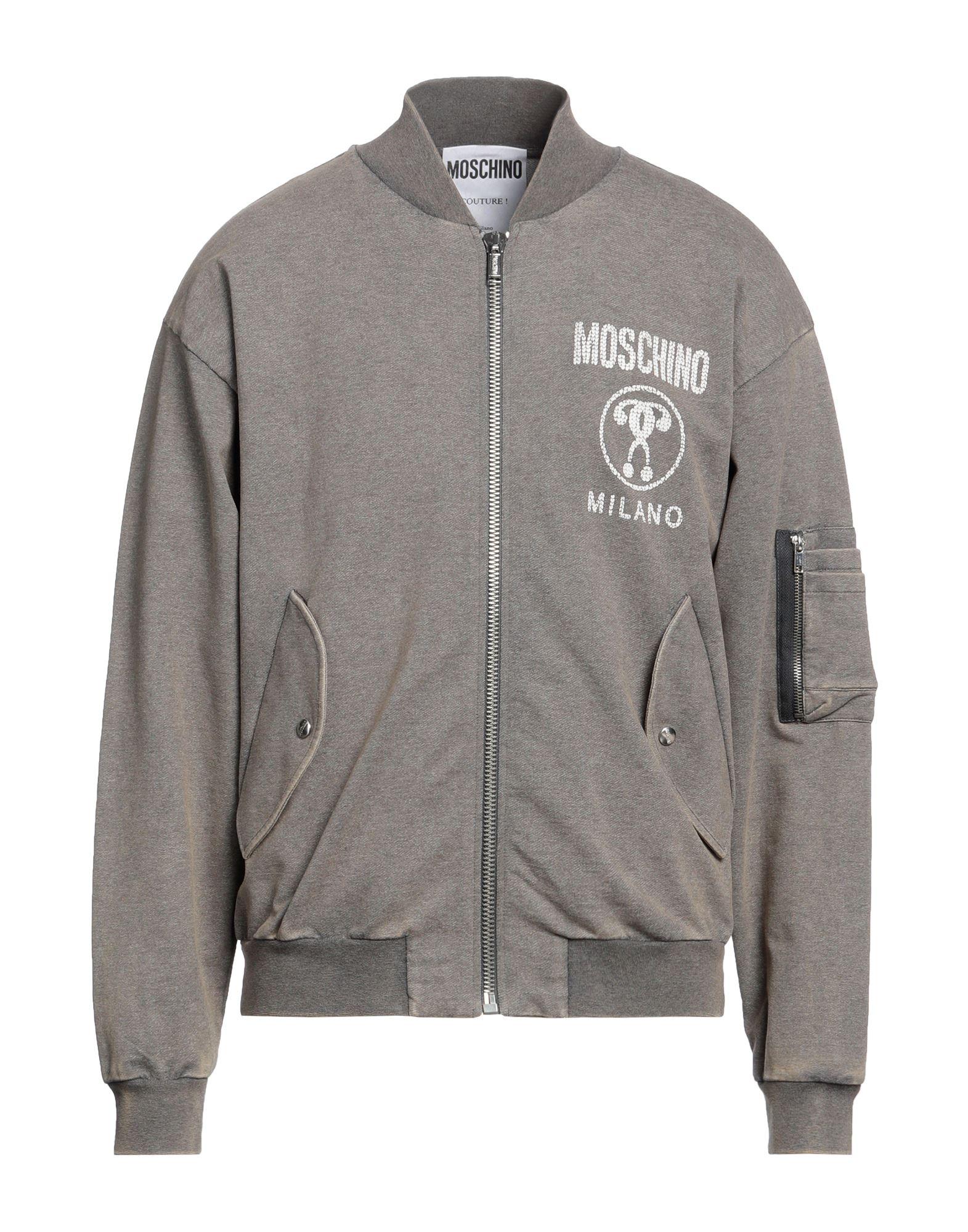 Moschino Sweatshirt in Gray for Men | Lyst
