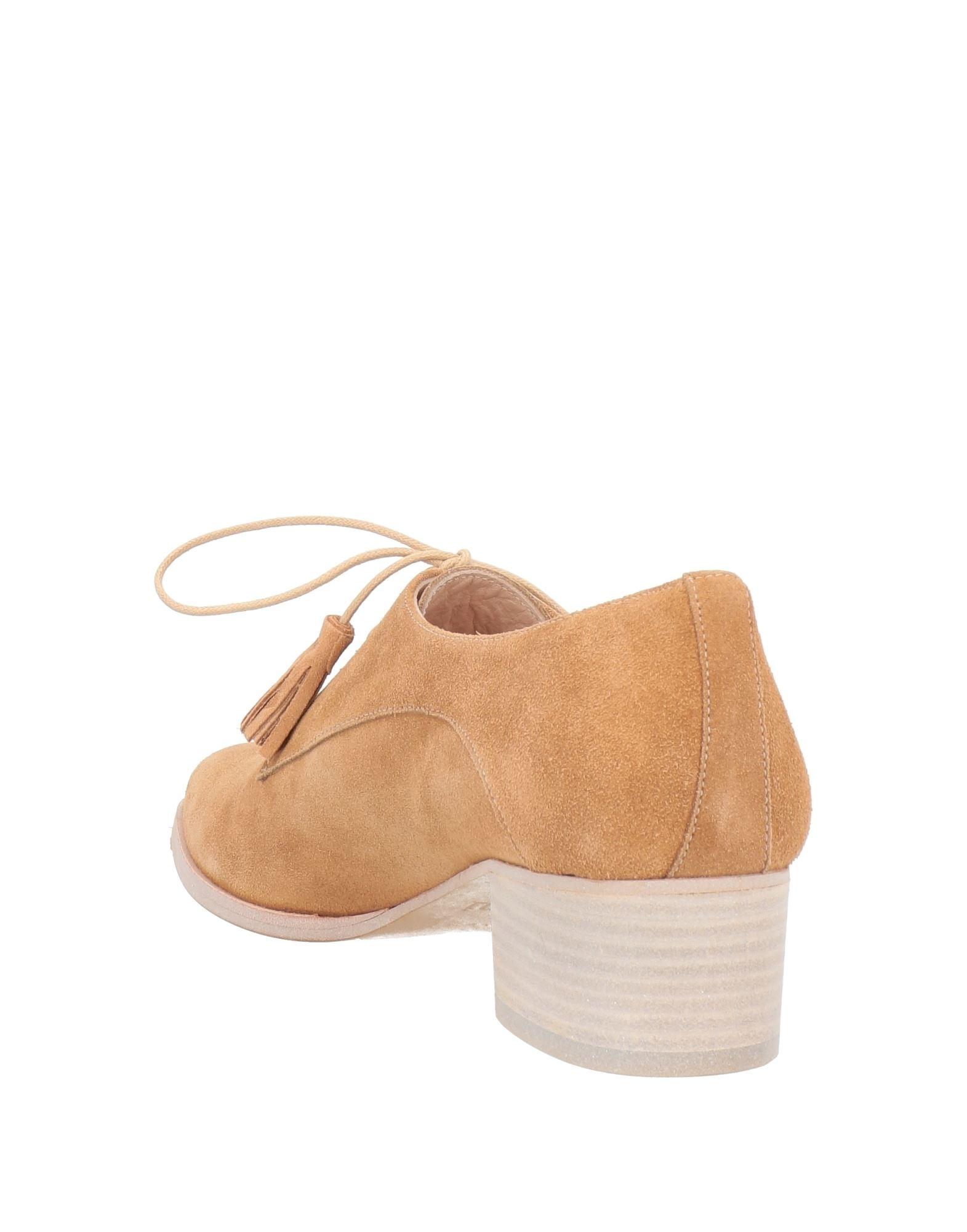 Pertini Lace-up Shoes in Natural | Lyst