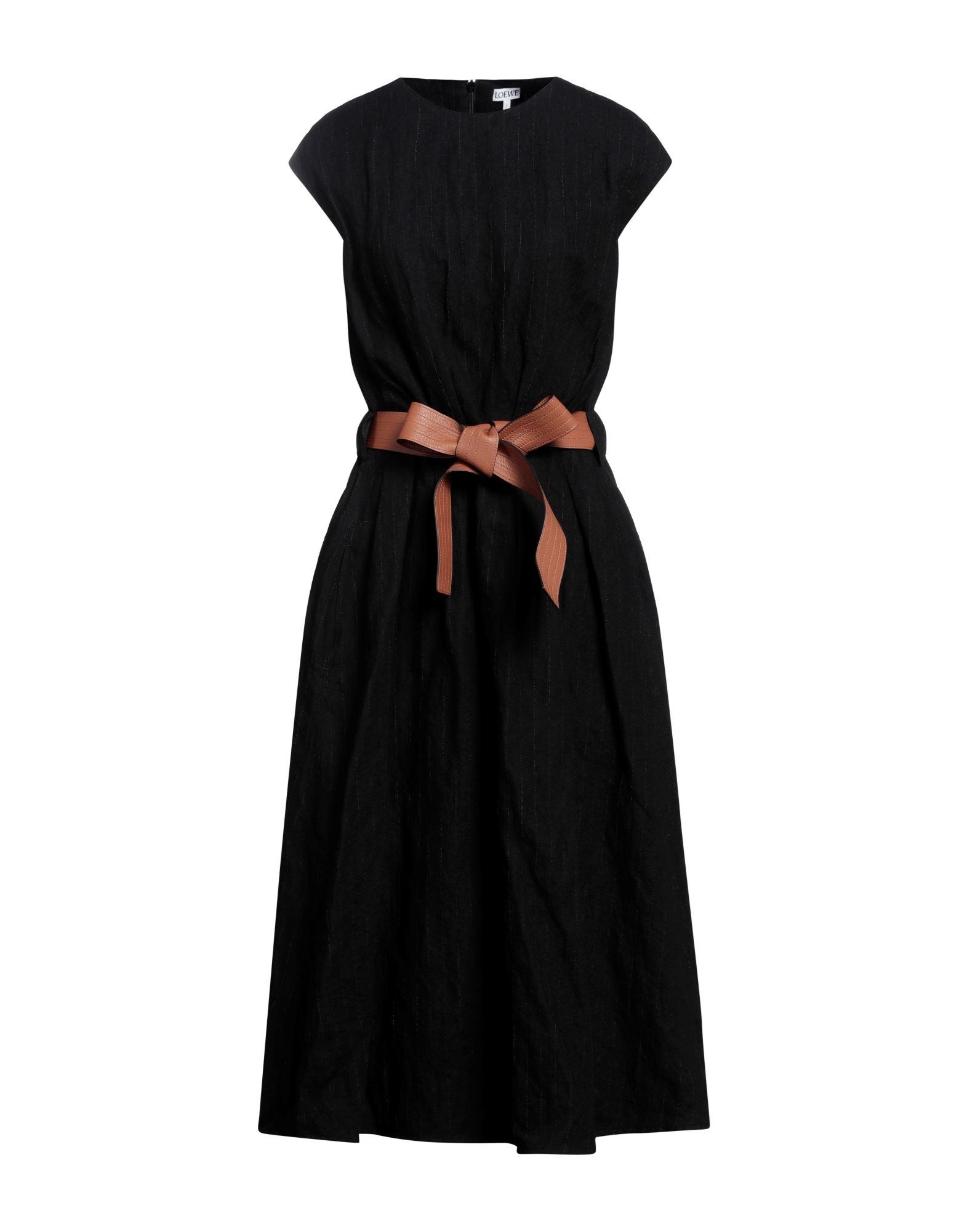 オールインワン・サロペット Loewe Belted Midi Dress With Deep V-Neckline Loewe Belted Midi Dress - Dresses & Skirts - Compare Prices
