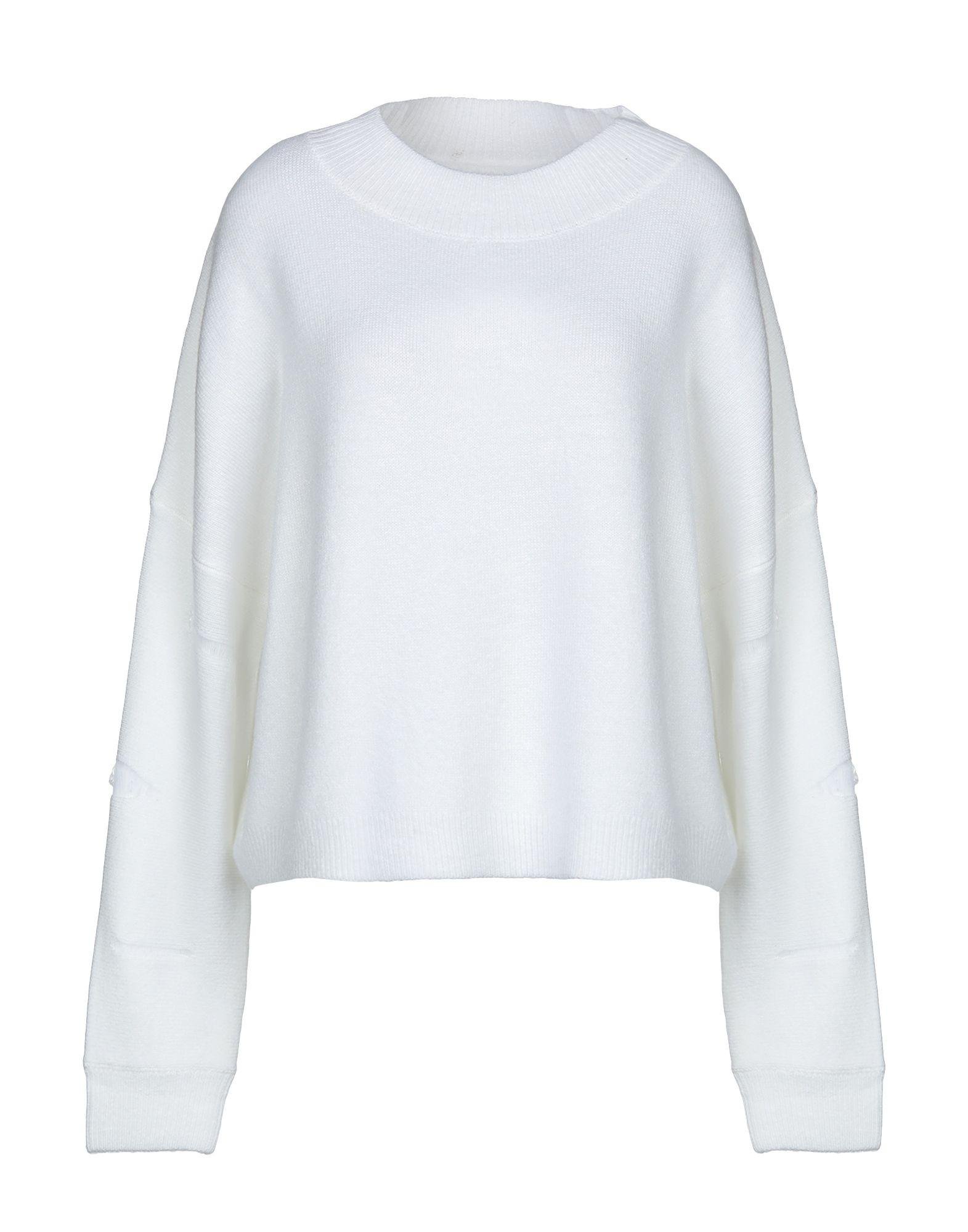 white jumper roll neck