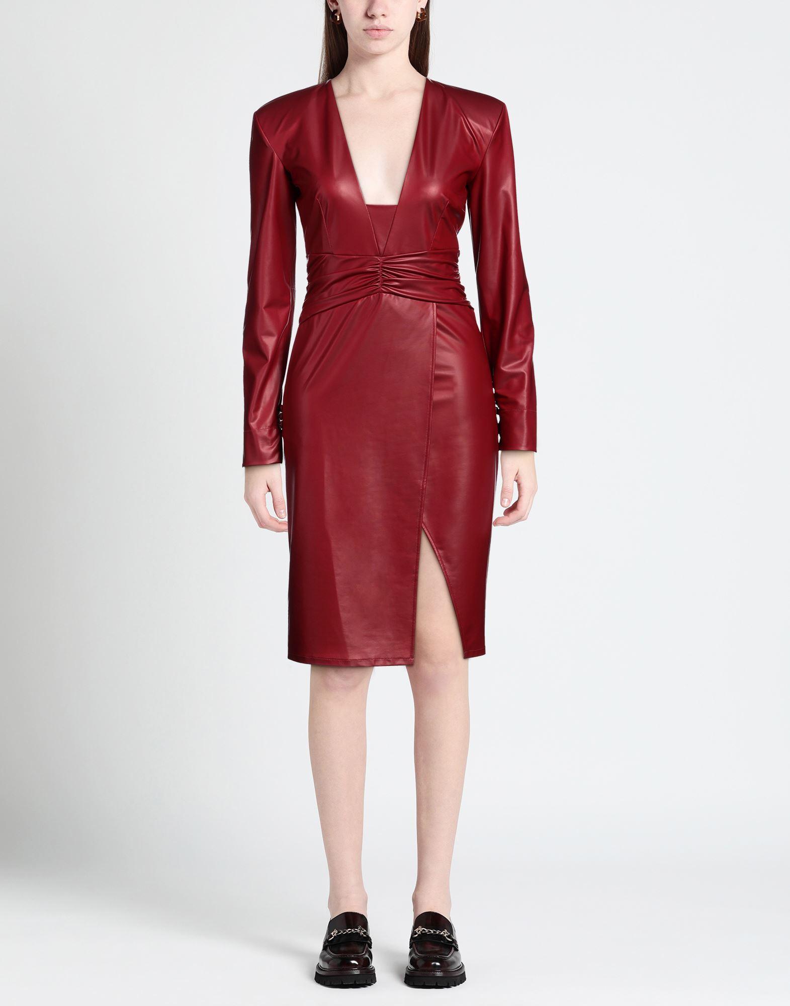Patrizia Pepe Faux Leather Dresses for Women | Lyst