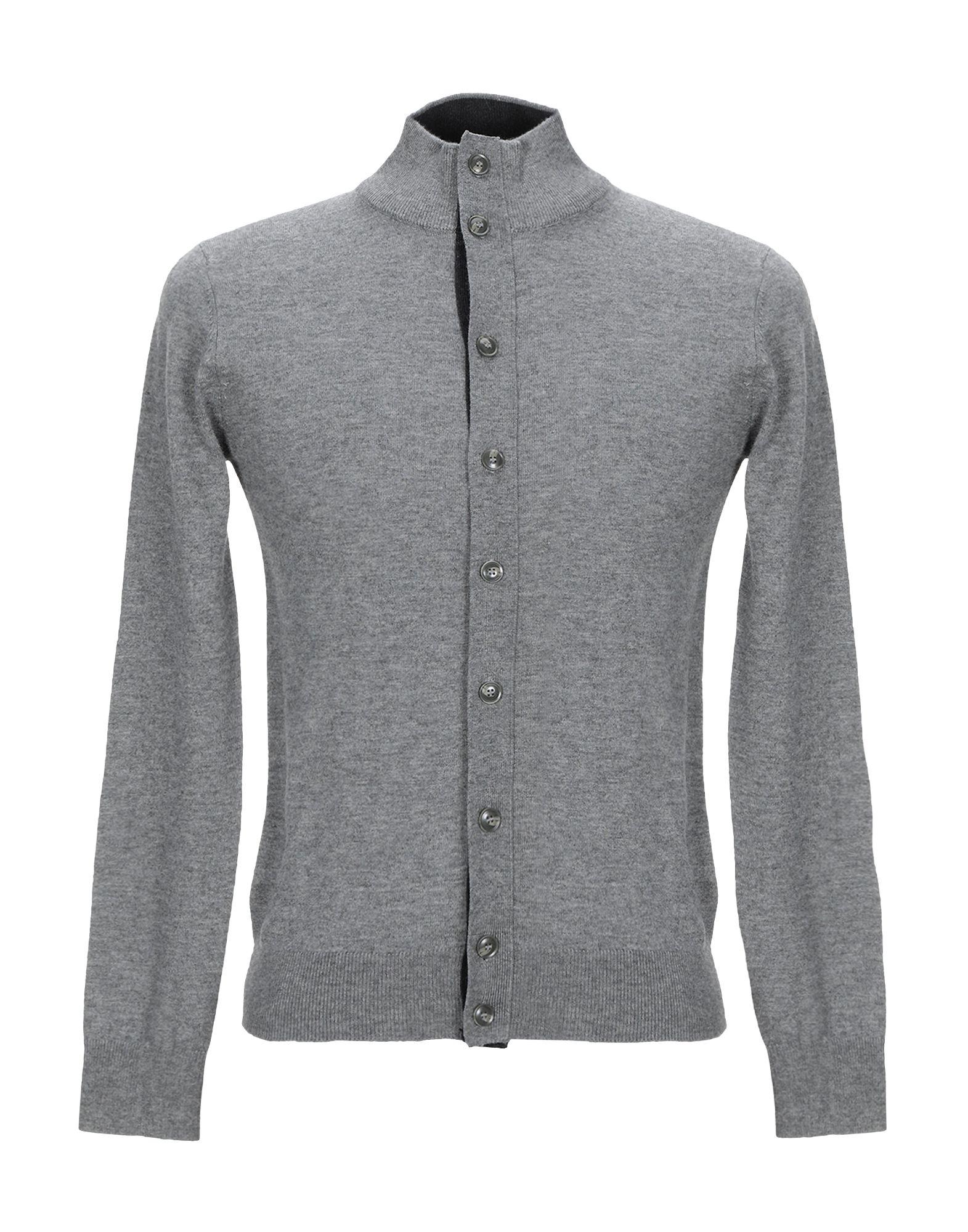 Balmain Wool Cardigan in Grey (Gray) for Men - Lyst