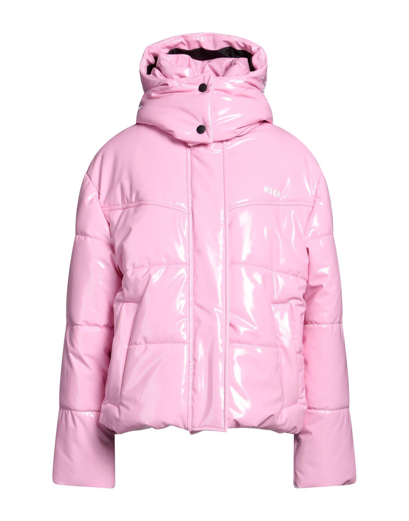 MSGM Down Jacket in Pink | Lyst