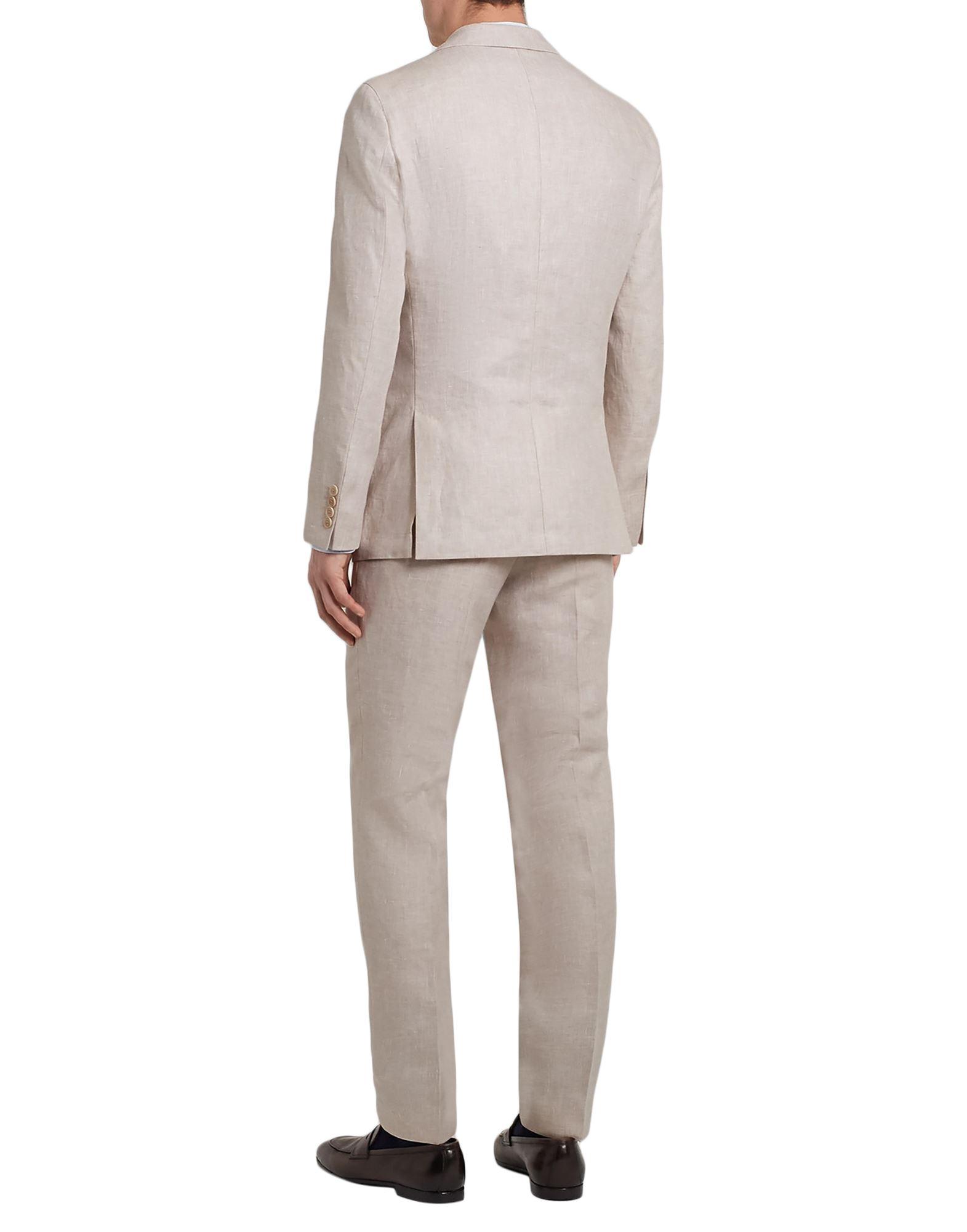 BOSS by HUGO BOSS Linen Suit in Beige (Natural) for Men | Lyst