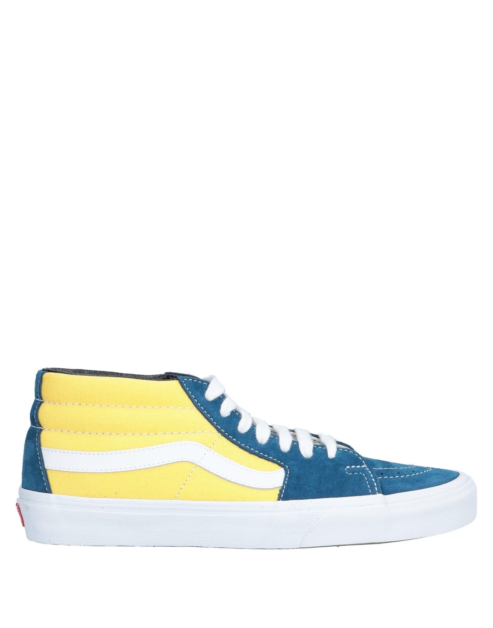 vans blue high