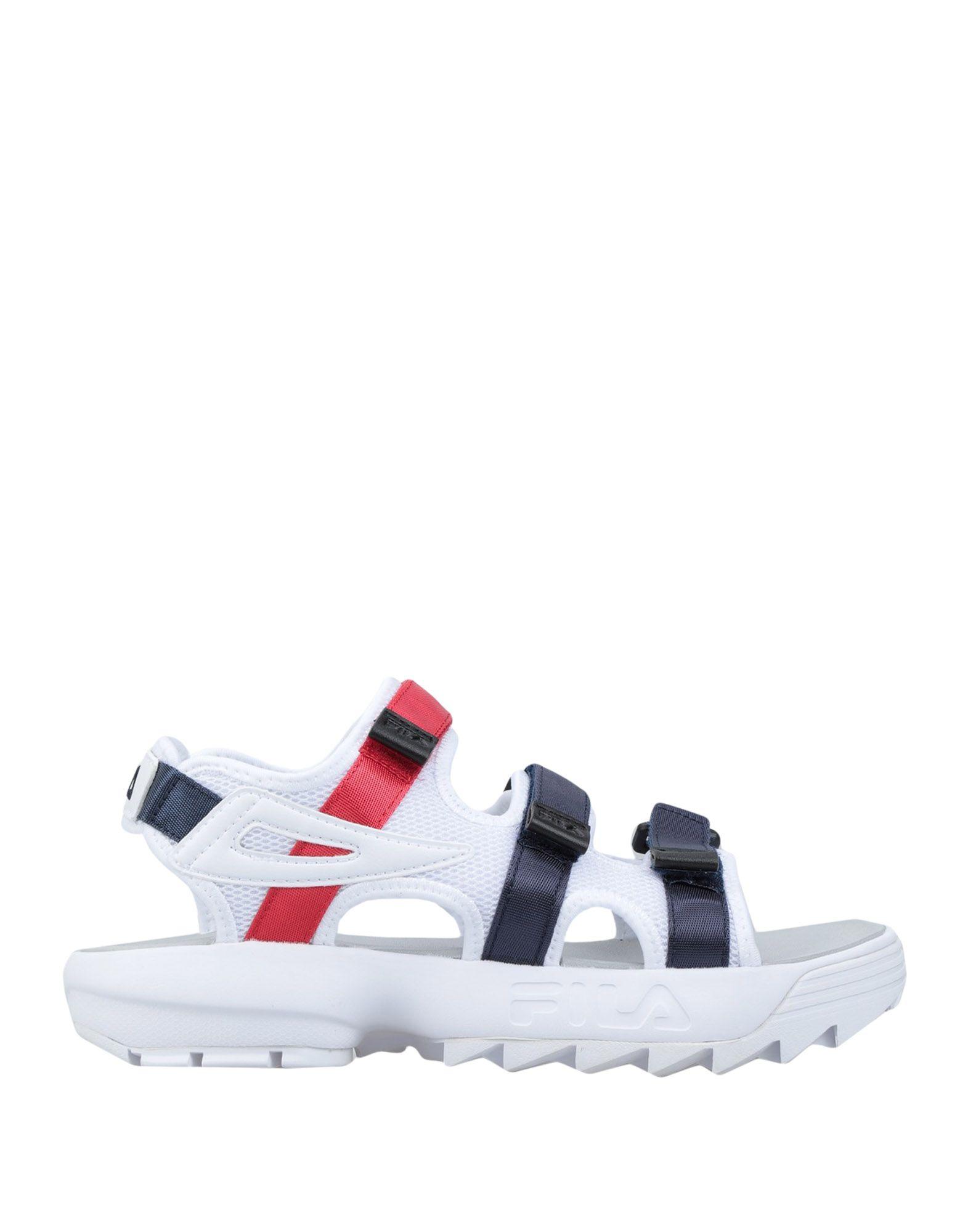 Sandalias Fila de color Blanco - Lyst