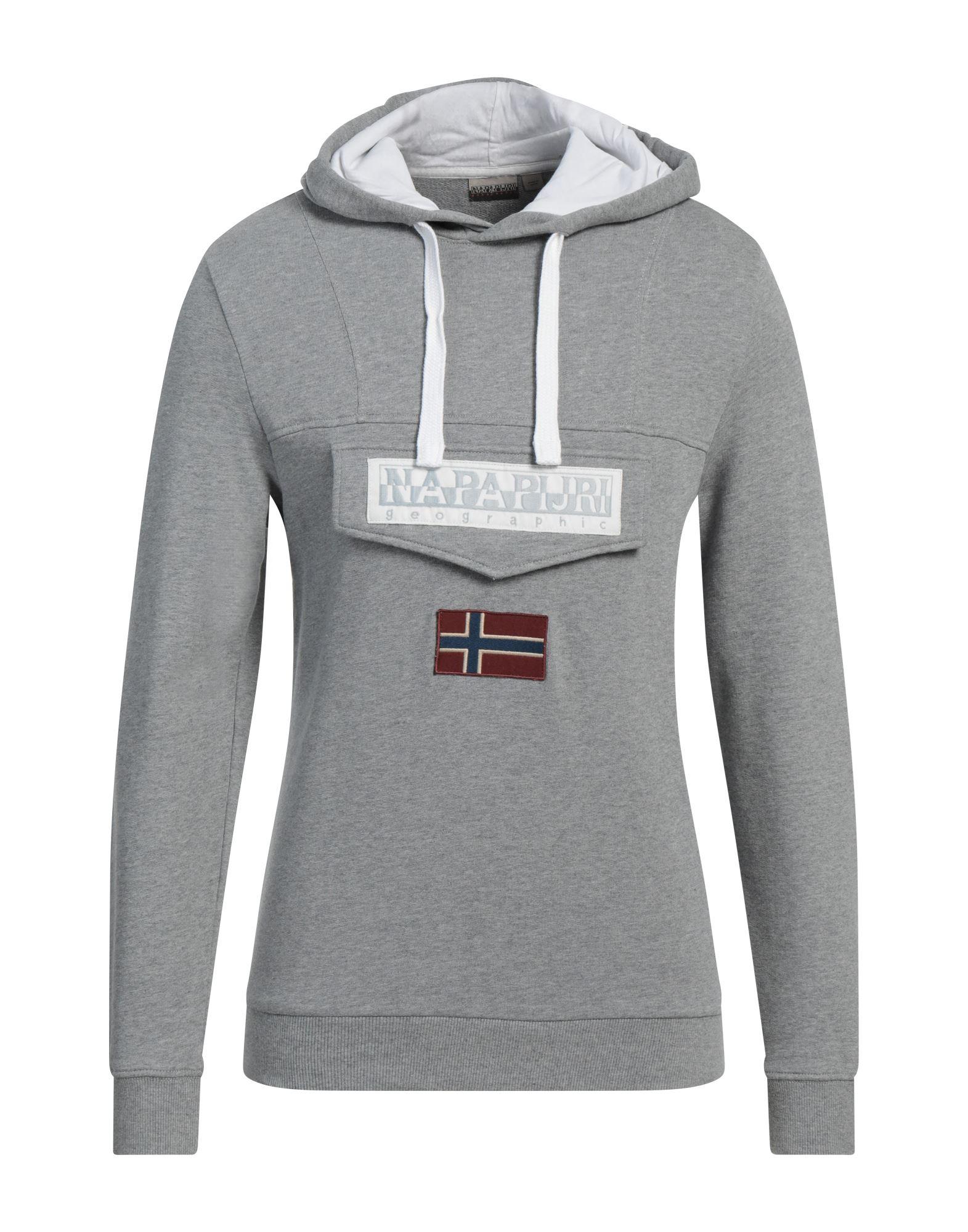 Napapijri grey sweatshirt hot sale