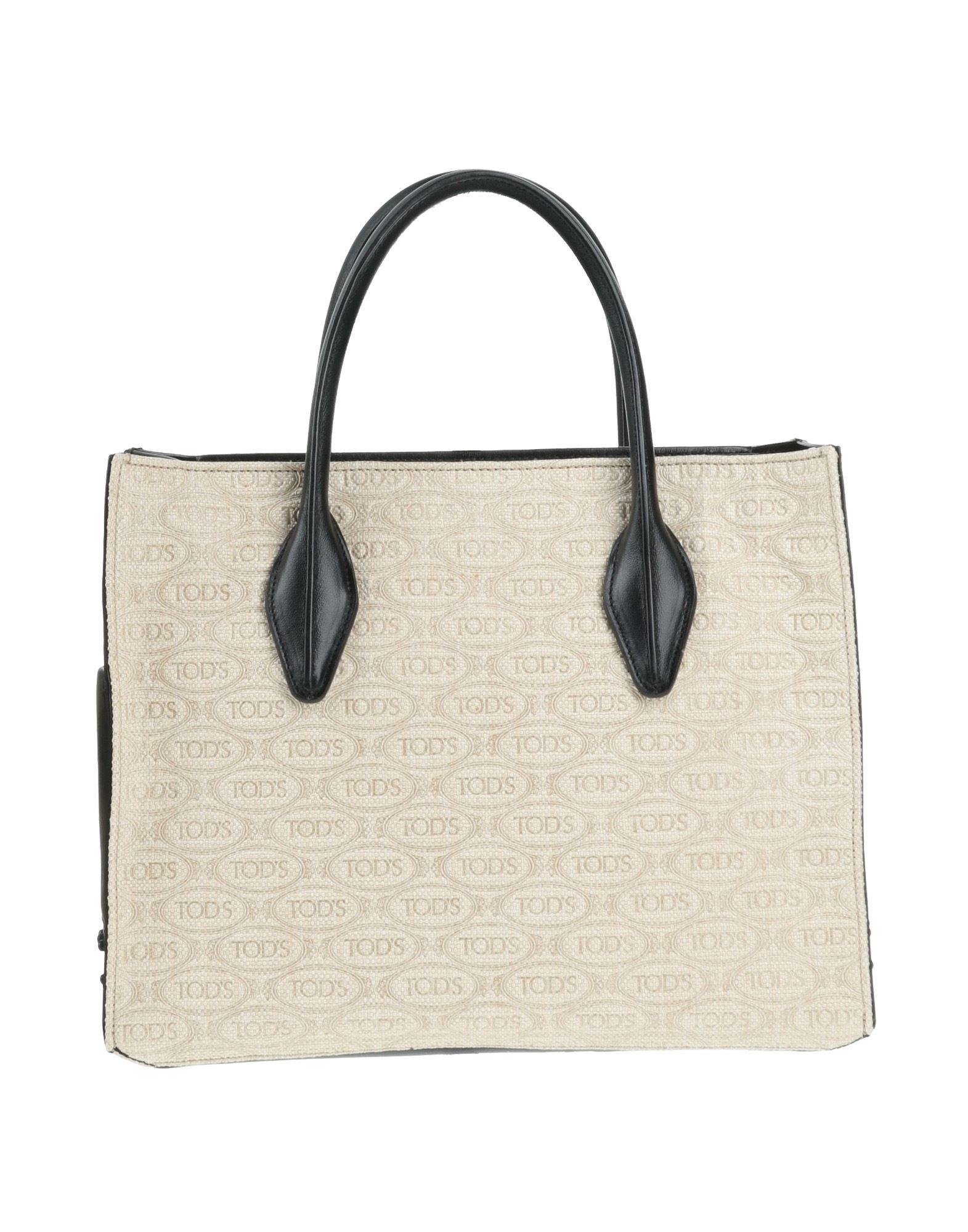 Tod's Leather Handbag in Beige (Natural) | Lyst