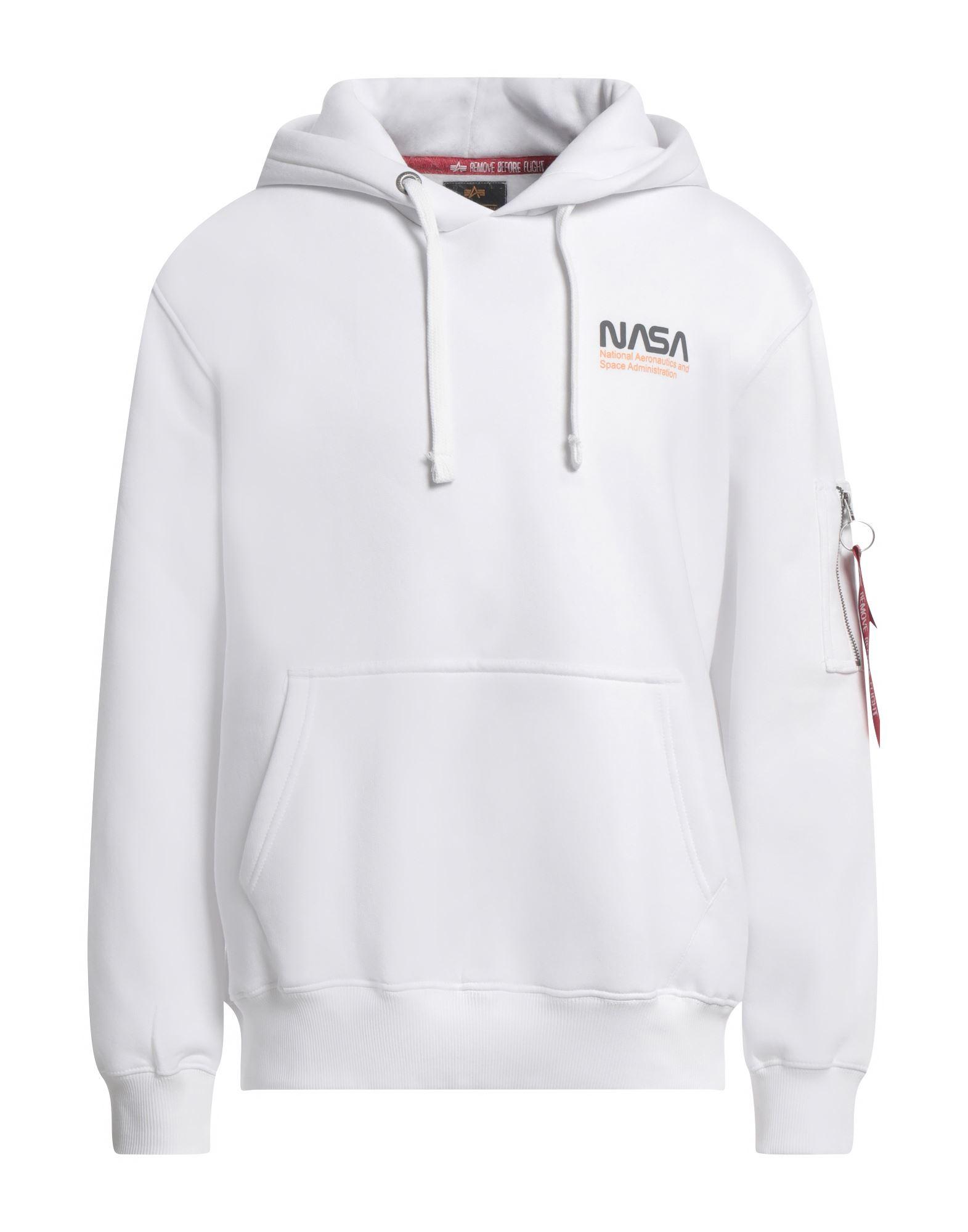 Alpha industries white sweatshirt deals