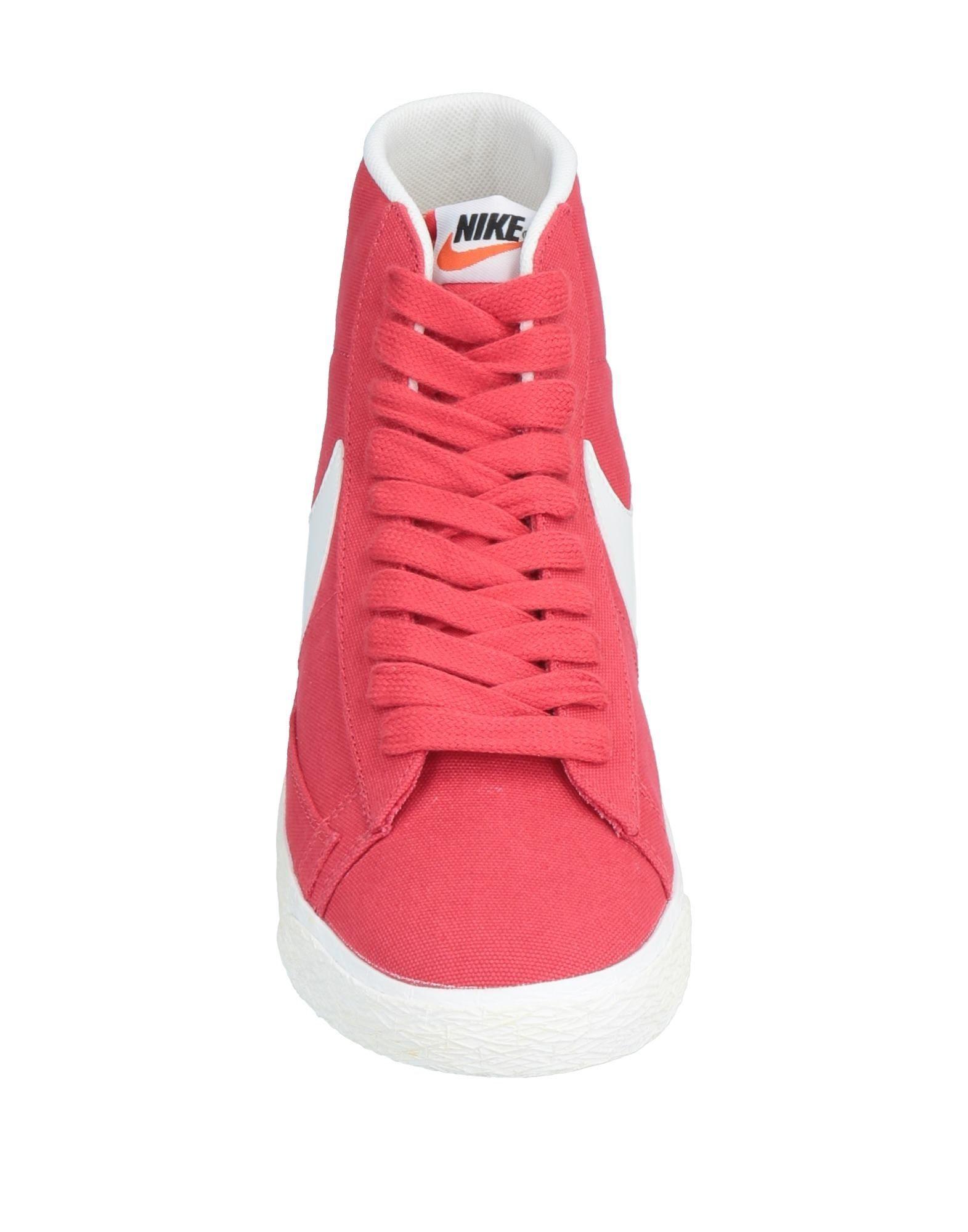 Nike High tops Sneakers in Red for Men Lyst