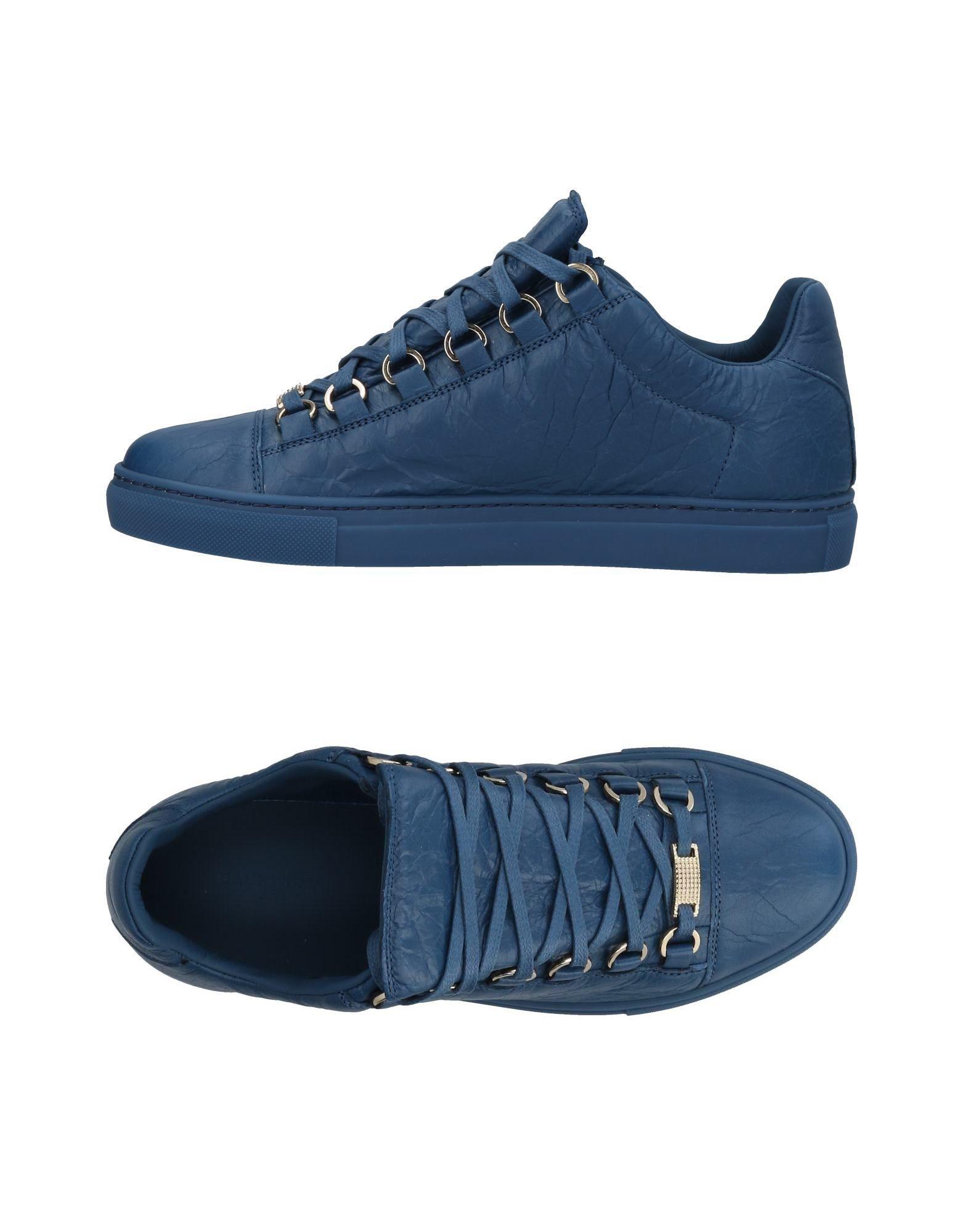 blue low top balenciaga