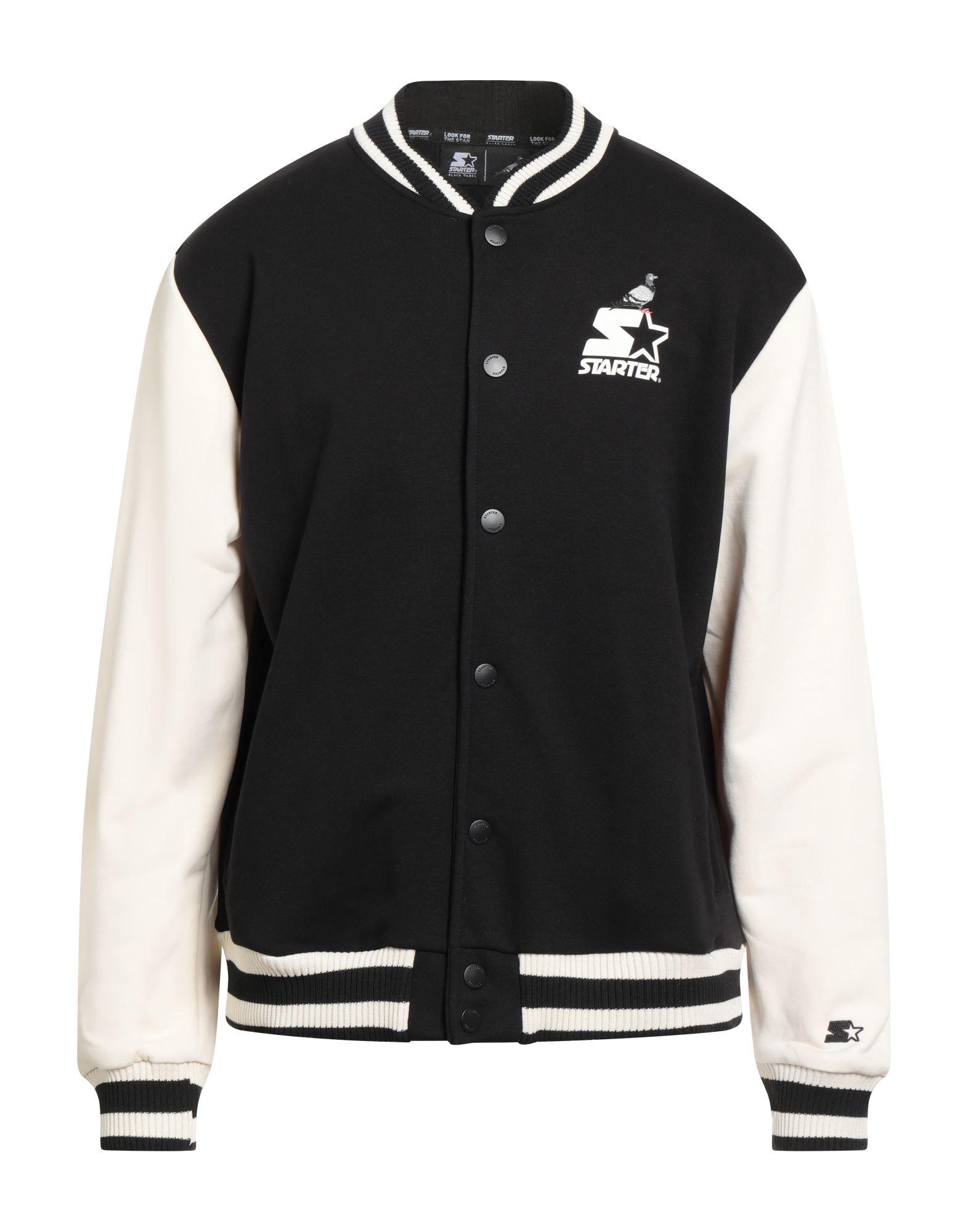 Varsity jacket starter black label jacke Men s Brooklyn Nets 