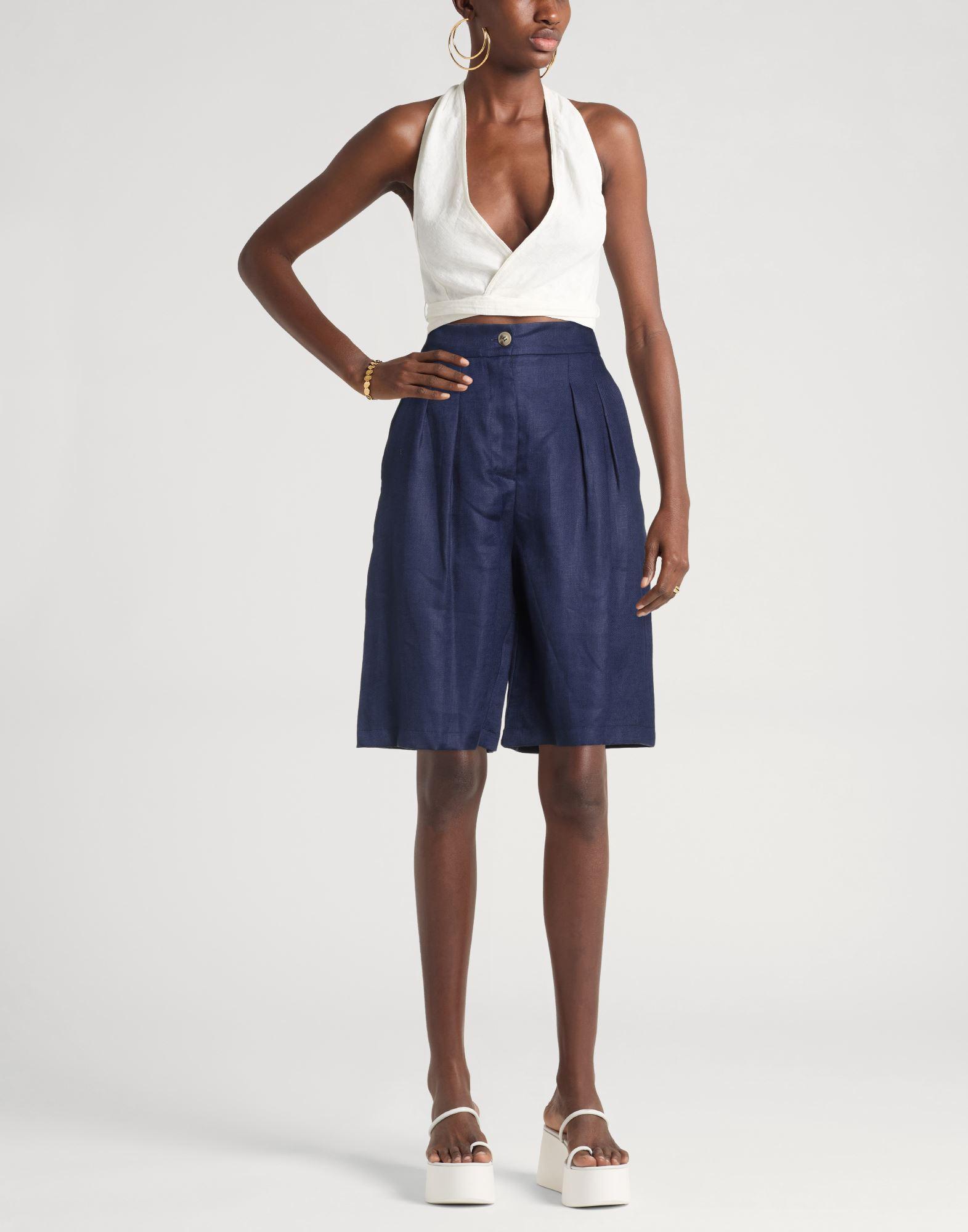 ViCOLO Knee-length shorts for Women Online Sale up to 59% off Lyst