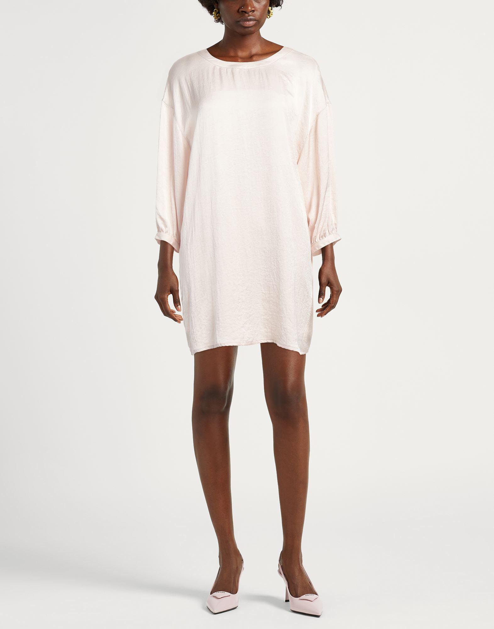 white dress bows Carrie Mini Dress