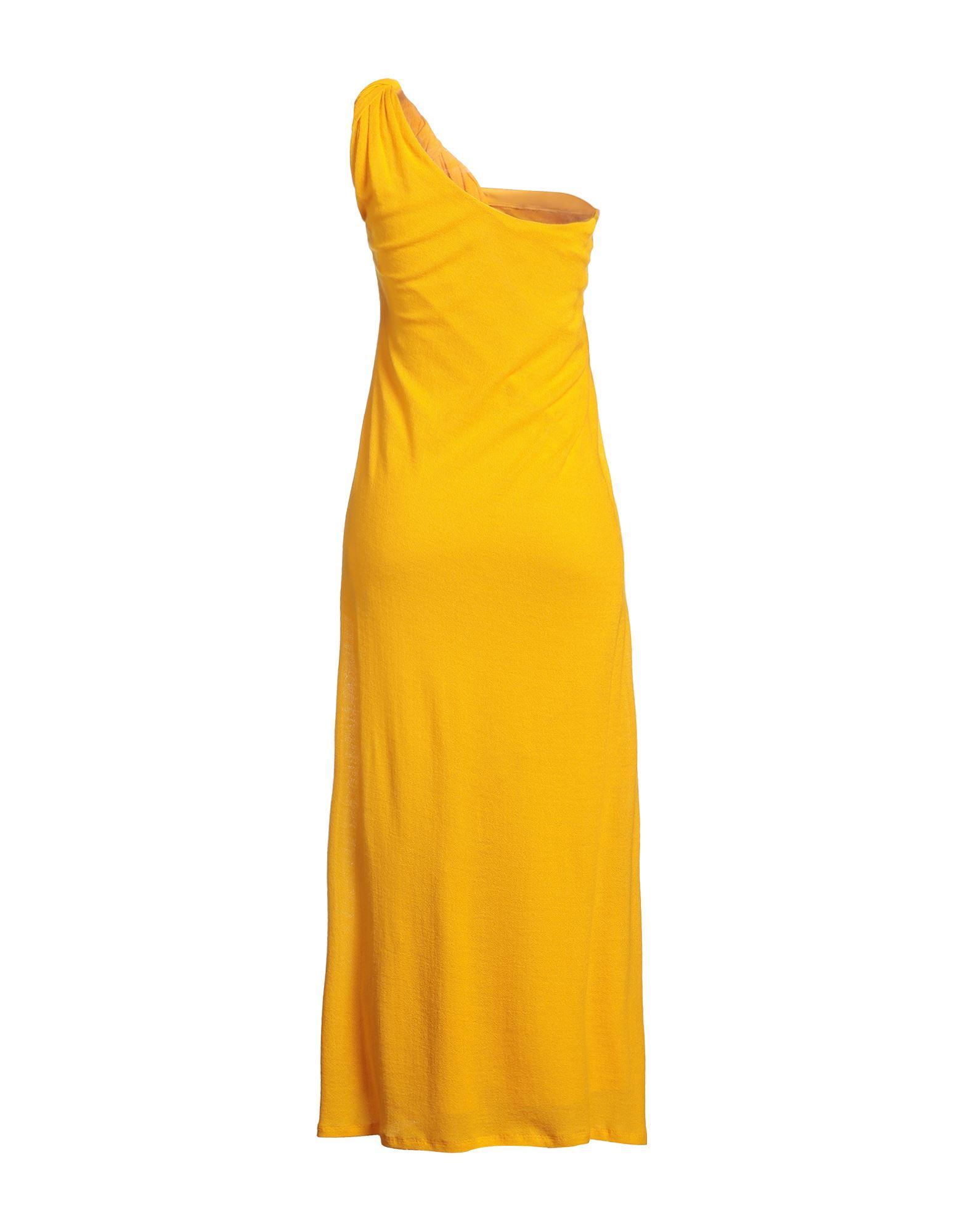 ワンピース Chloe SS25 Pastel yellow silk dress (CH25URO19489 753) Chloé Ruffled Long Dress In Silk Habotai & Lace | Chloé US