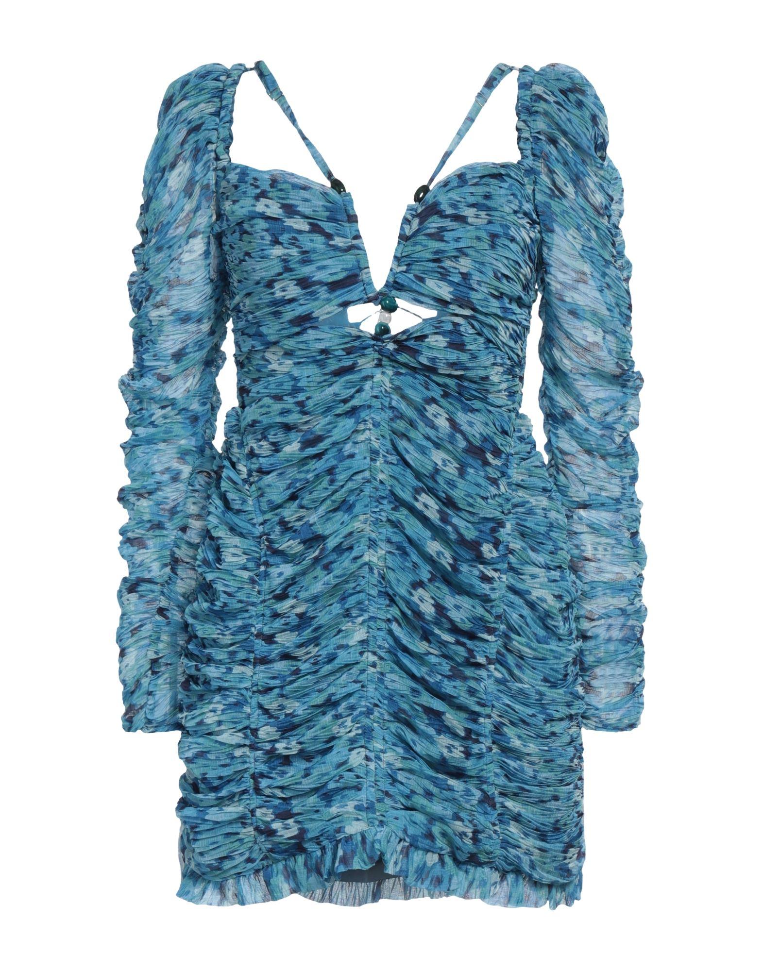 Sabina Musayev Mini Dress Polyester in Blue | Lyst Sabina Musayev Mini Dress Polyester in Blue | Lyst