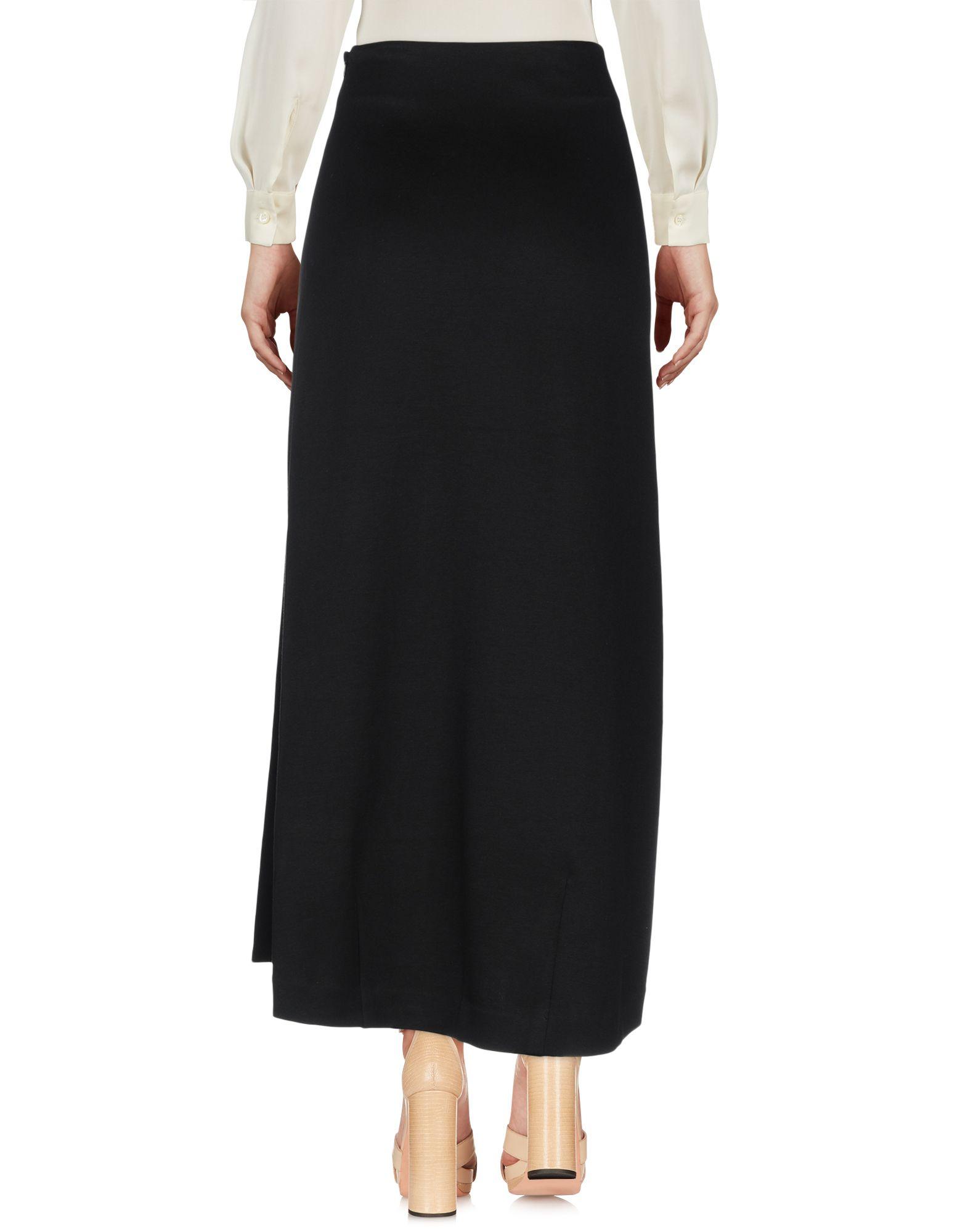 Y-3 Synthetic 3/4 Length Skirt in Black - Lyst