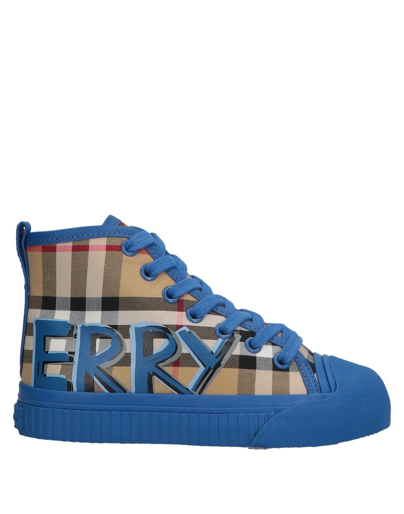 Burberry High-tops & Sneakers in Blue for Men | Lyst