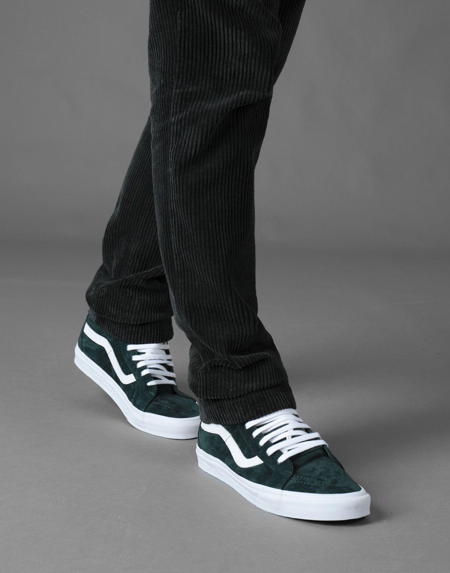 Vans High-tops & Sneakers in Green for Men | Lyst
