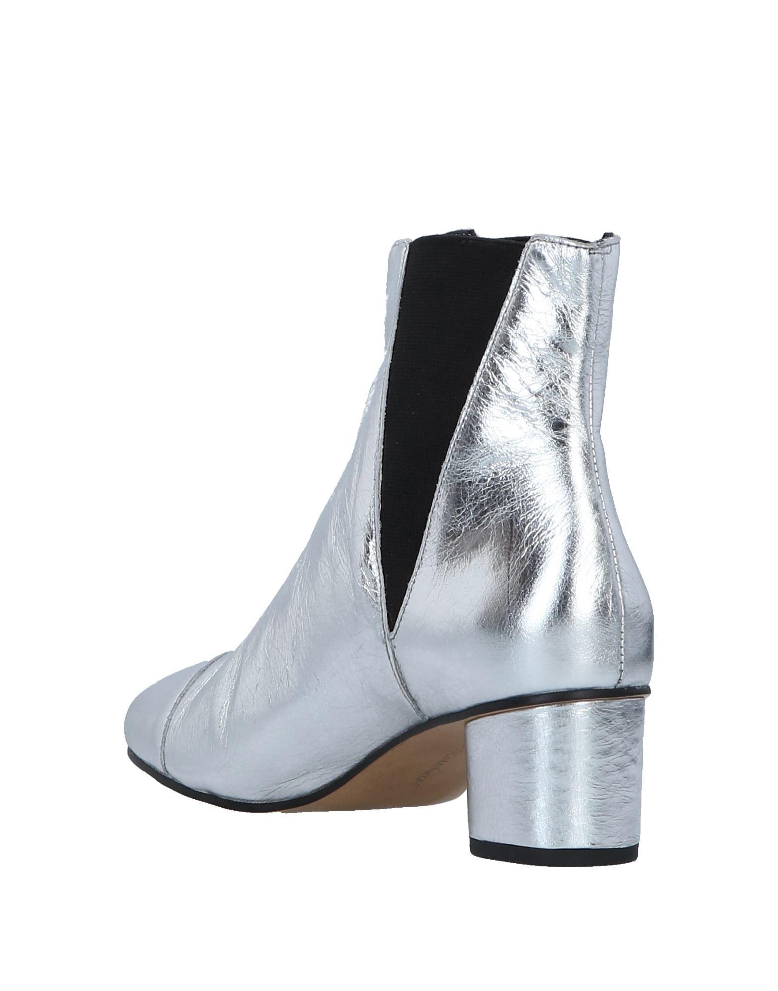 rebecca minkoff silver boots